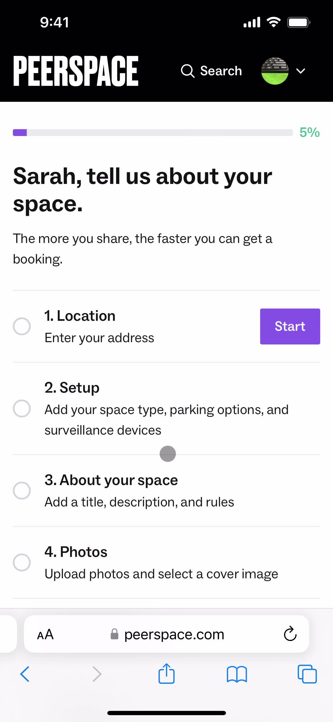 Listing a property on Peerspace video thumbnail