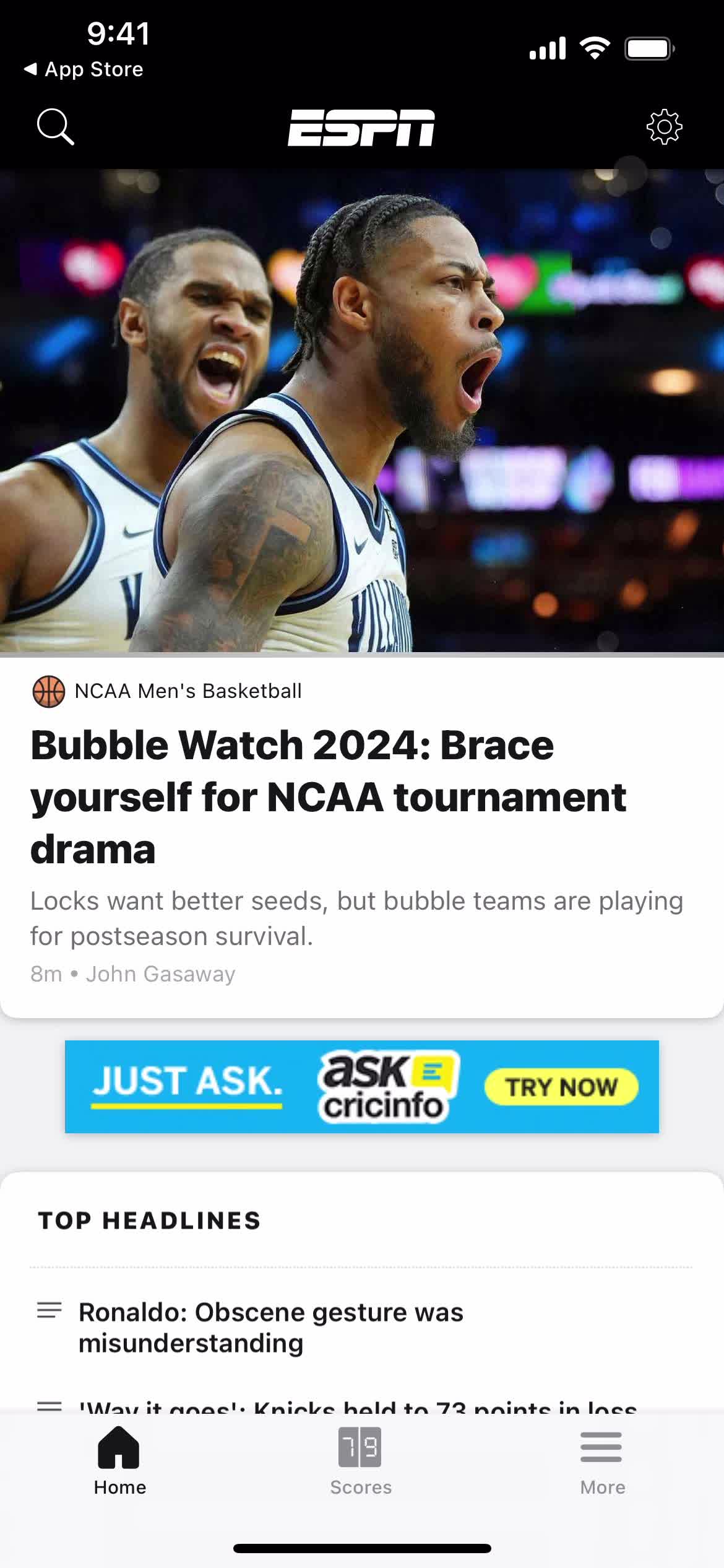 Logging in on ESPN video thumbnail