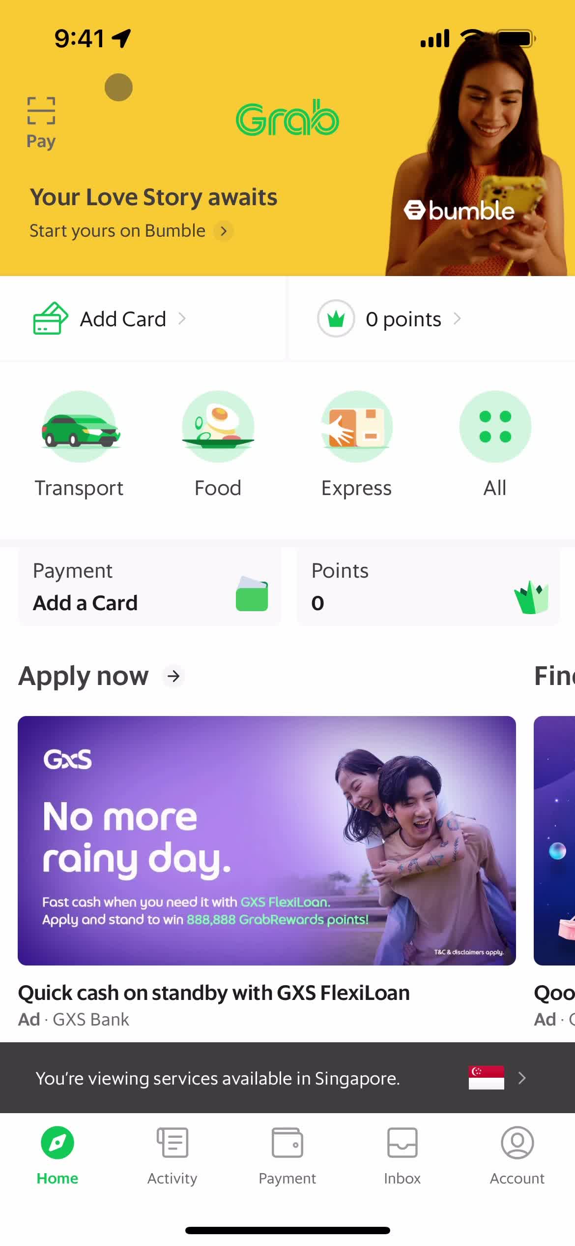 Logging in on Grab video thumbnail