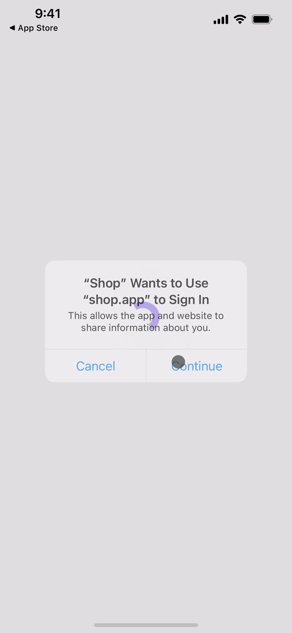 Logging in on Shop video thumbnail