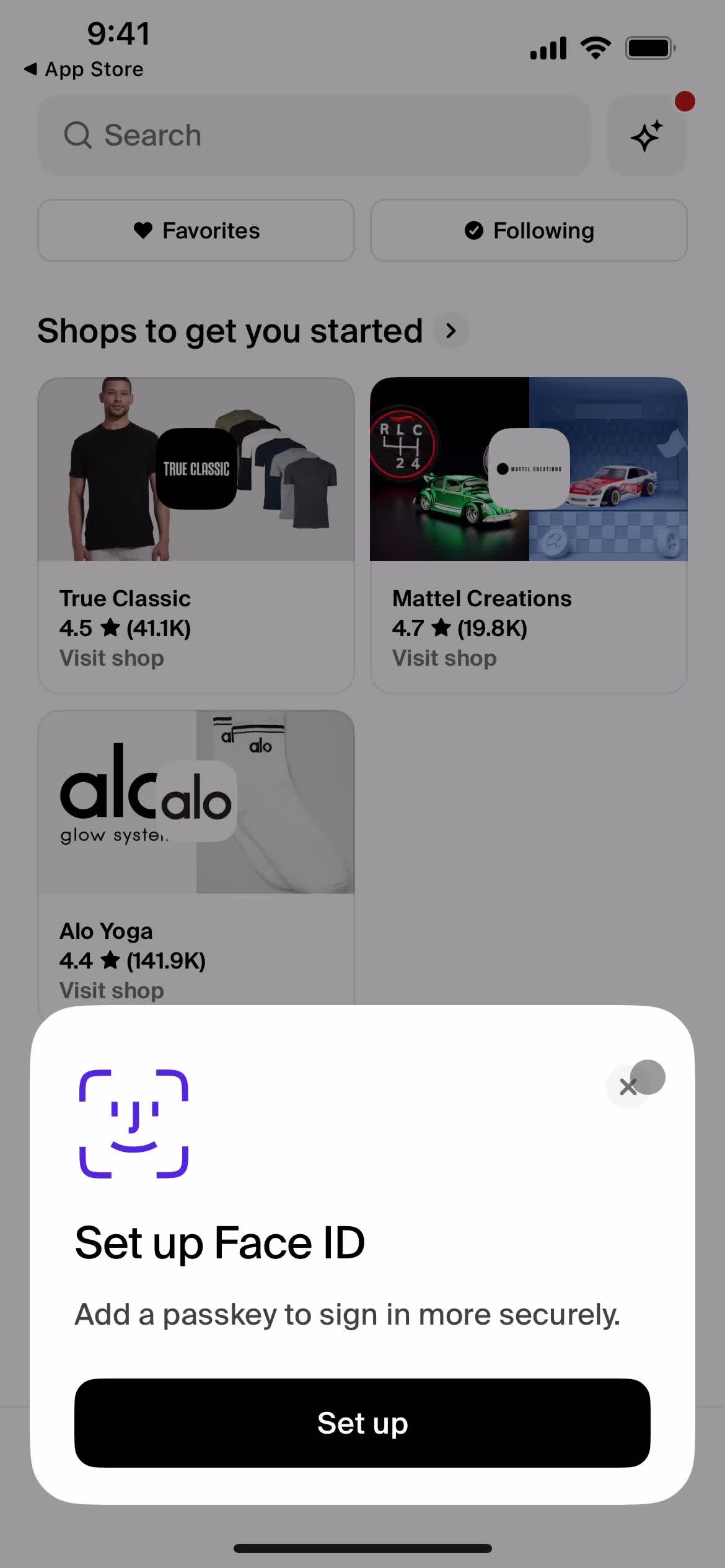 Logging in on Shop video thumbnail