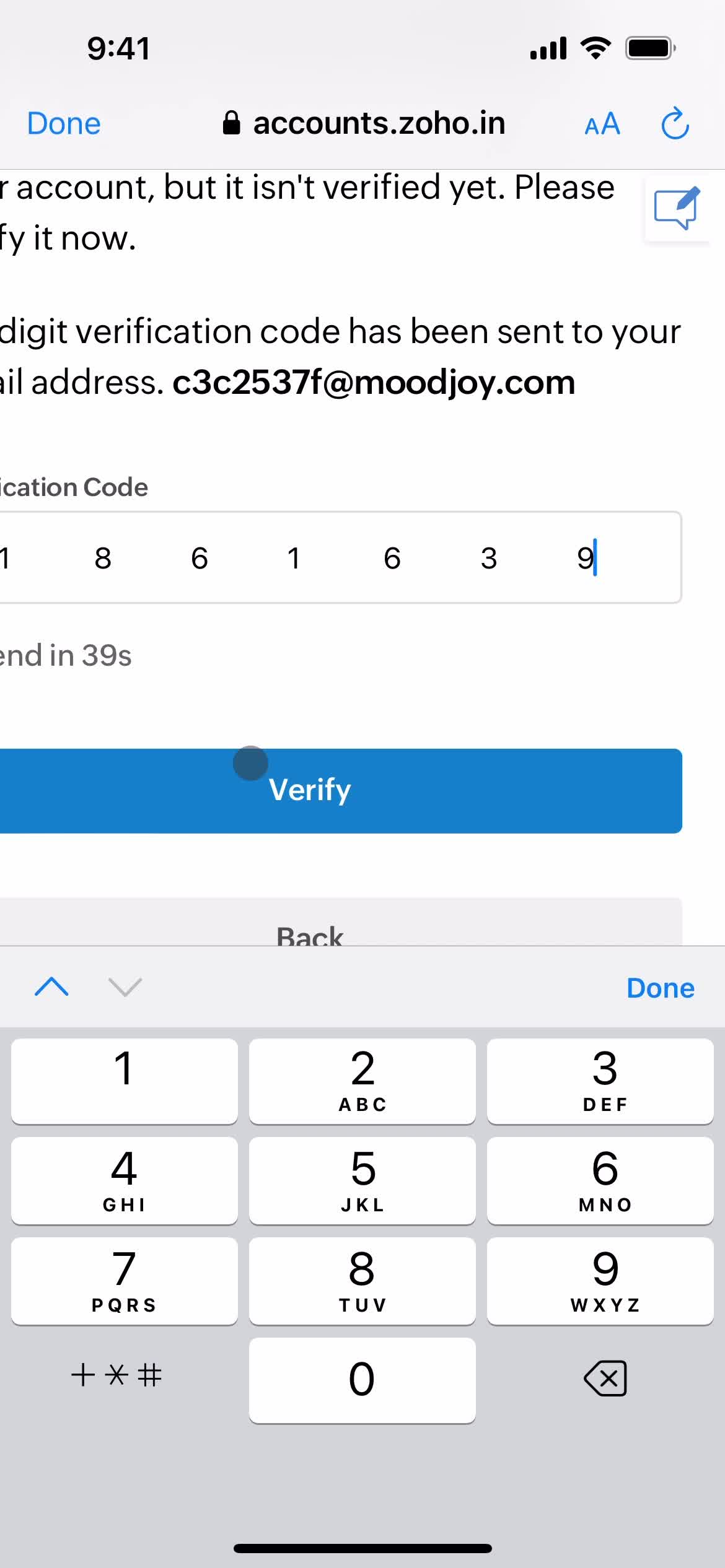 Logging in on Zoho CRM video thumbnail