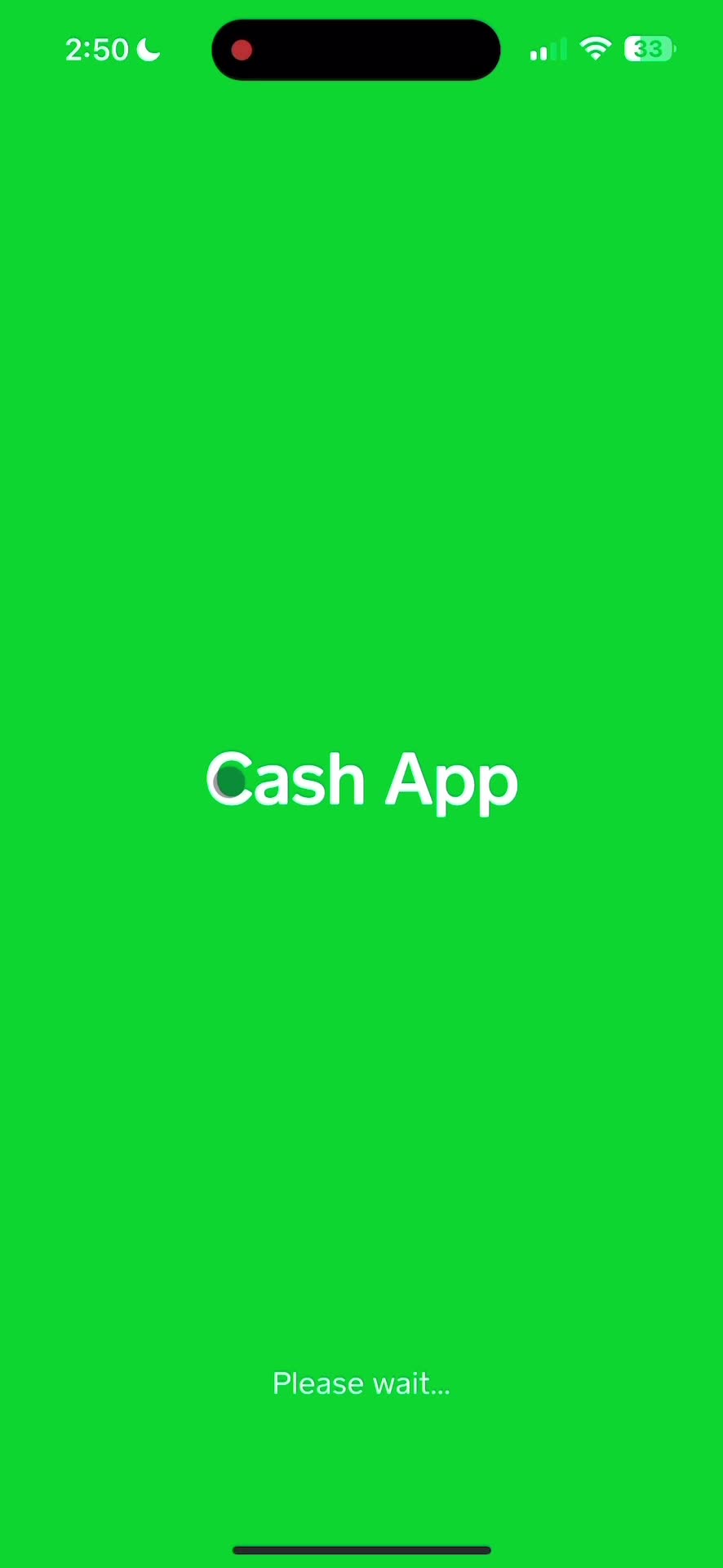 Logging in on Cash App video thumbnail