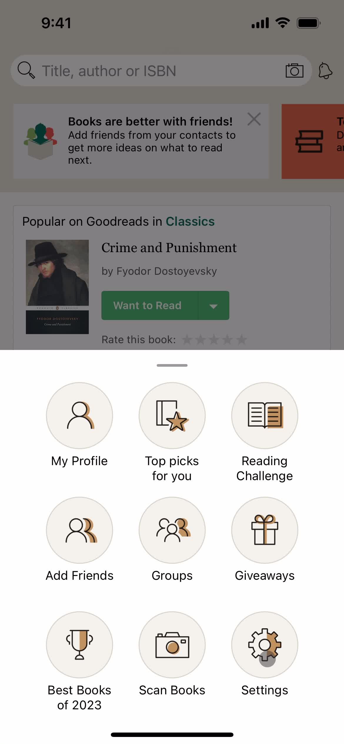 Logging out on Goodreads video thumbnail