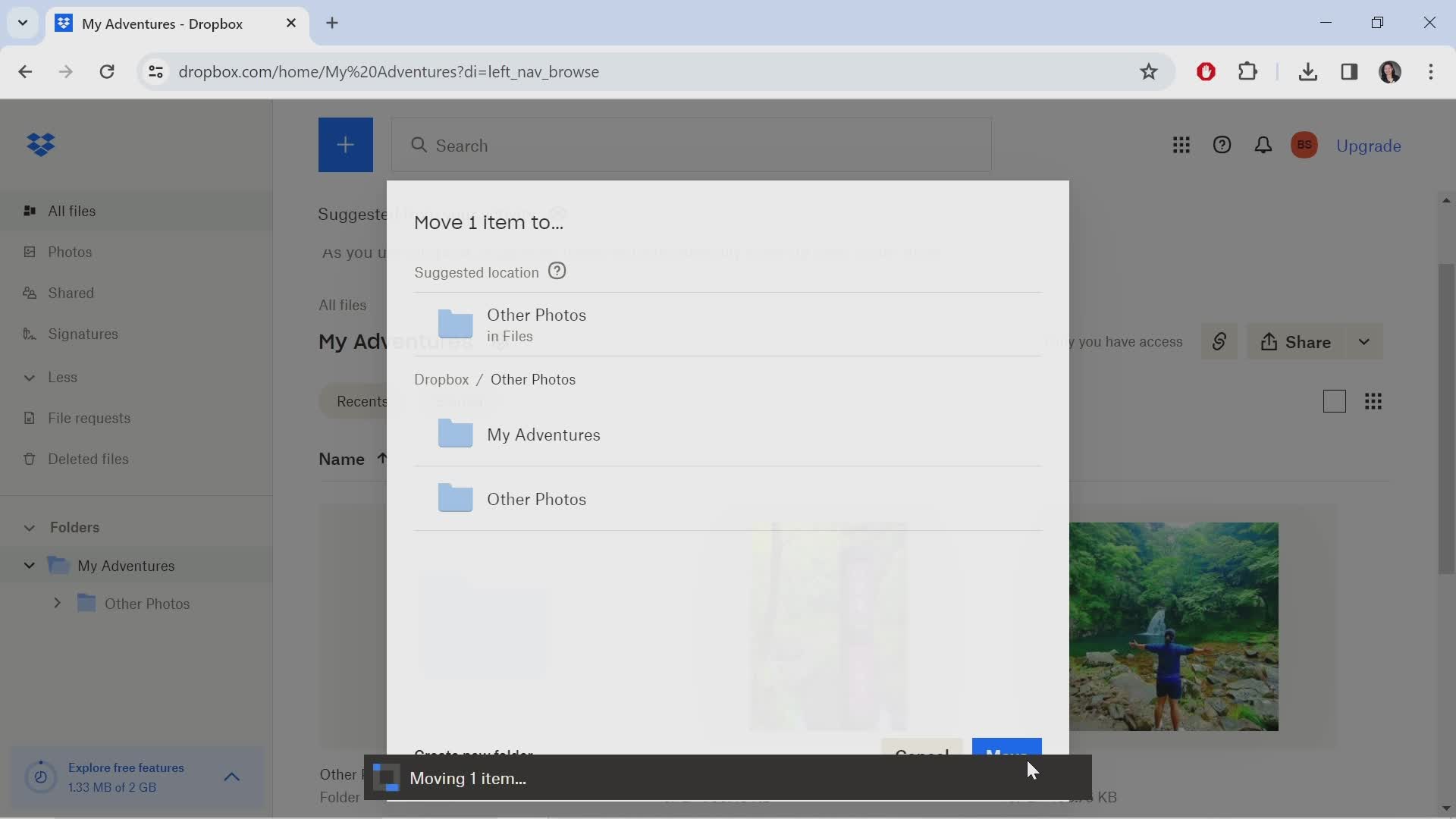 Managing files on Dropbox video thumbnail