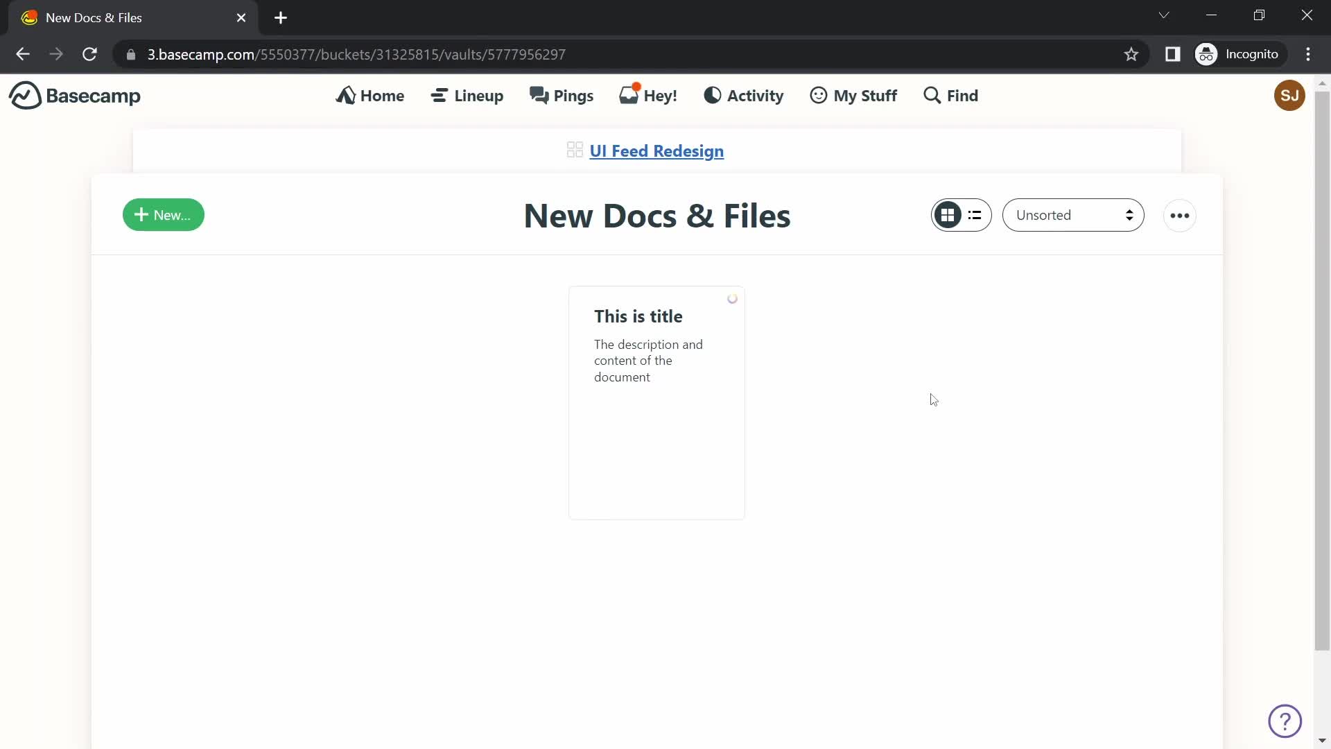 Managing files screenshot