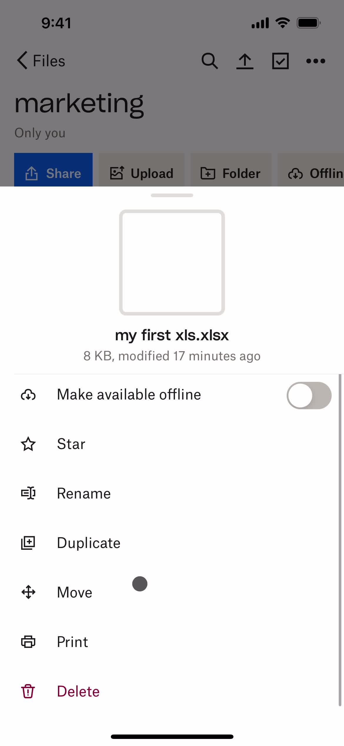 Managing files on Dropbox video thumbnail