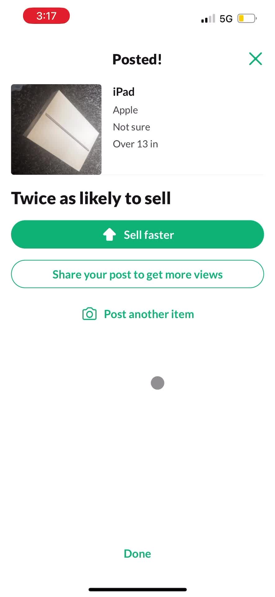 Listing a product on OfferUp video thumbnail