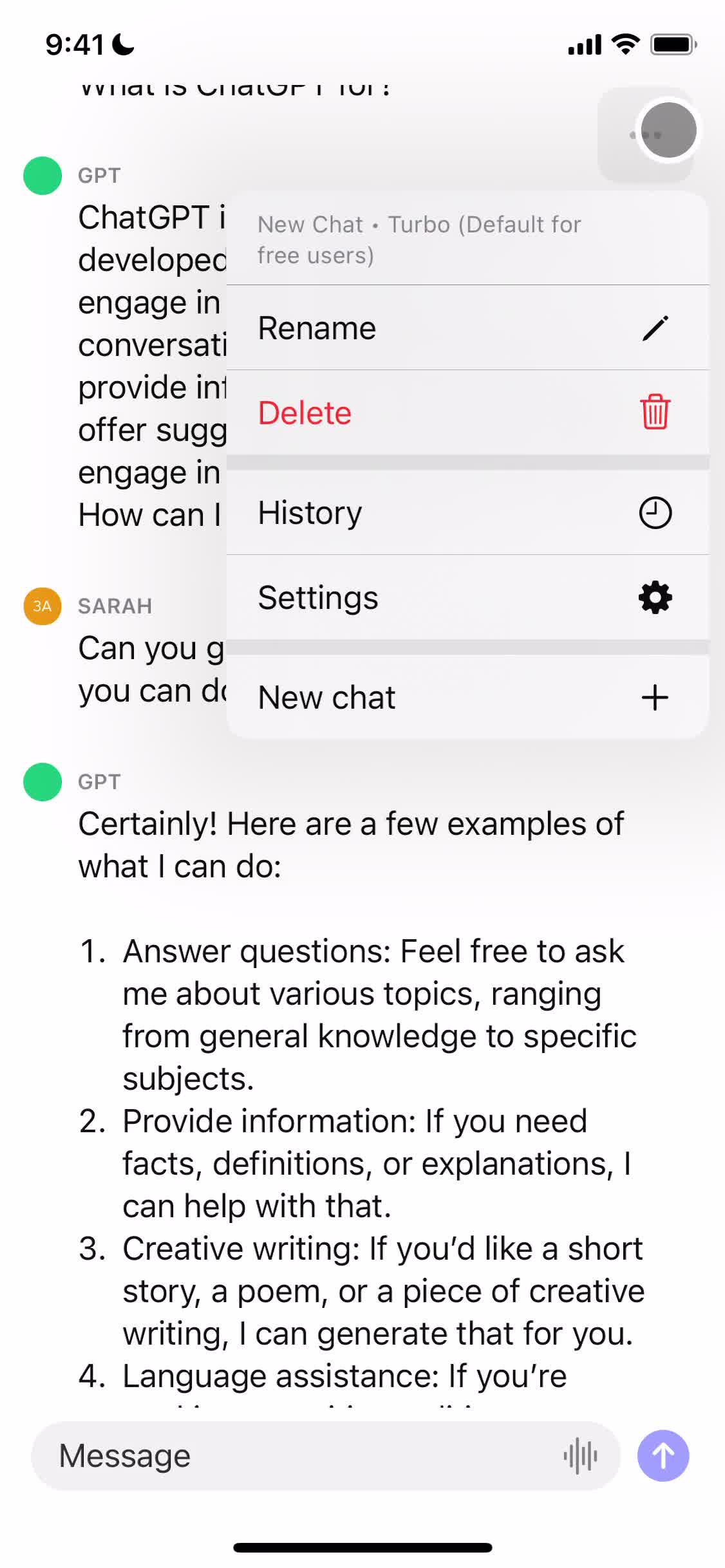 Onboarding screenshot