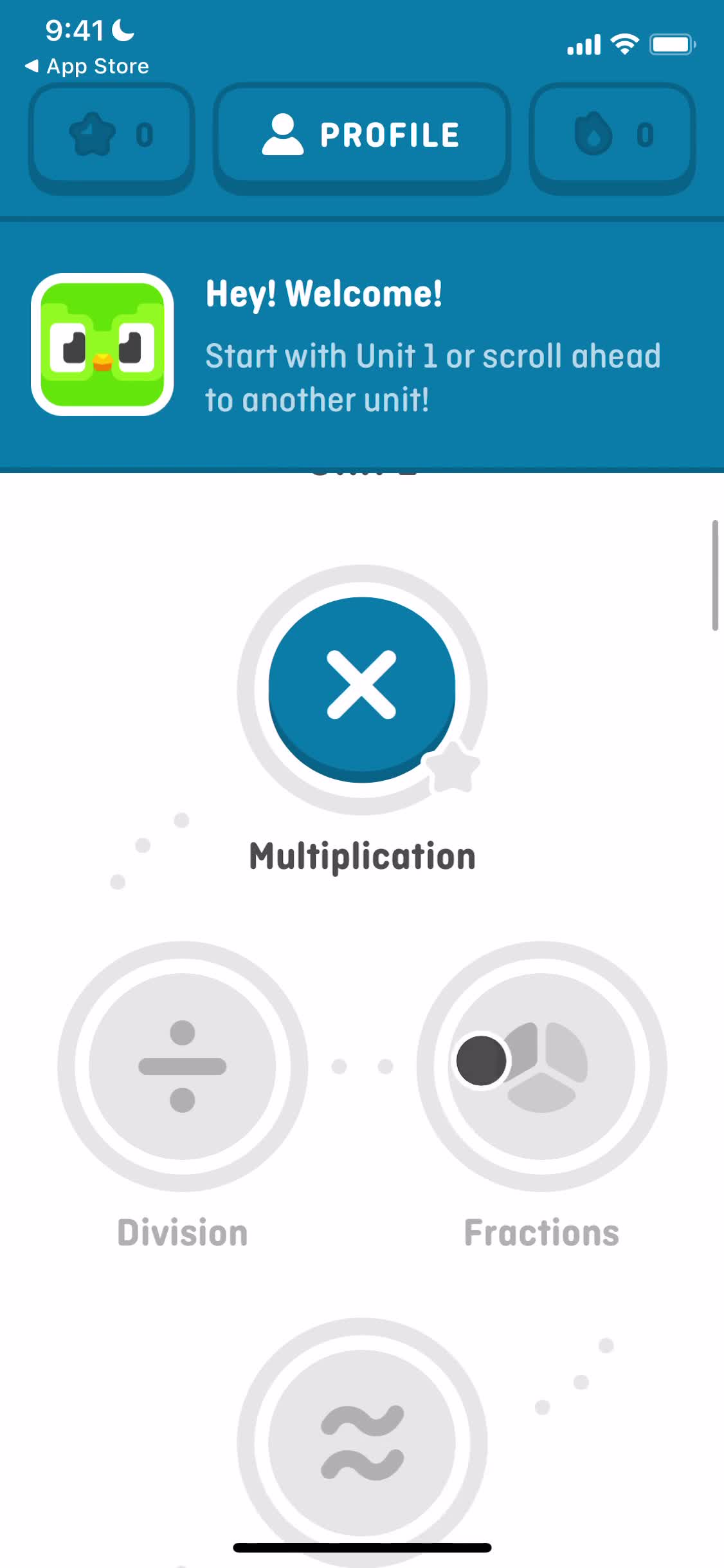 Onboarding screenshot