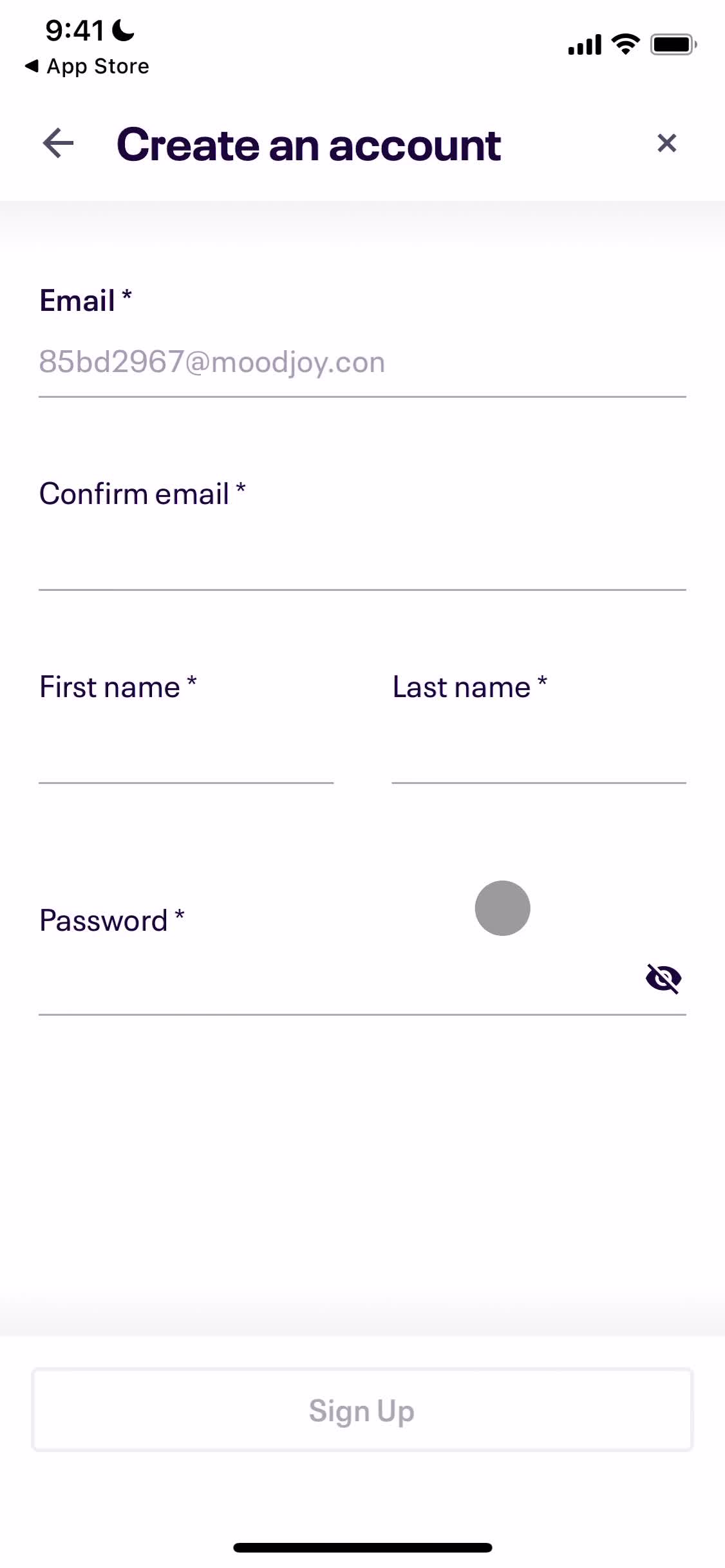 Onboarding screenshot