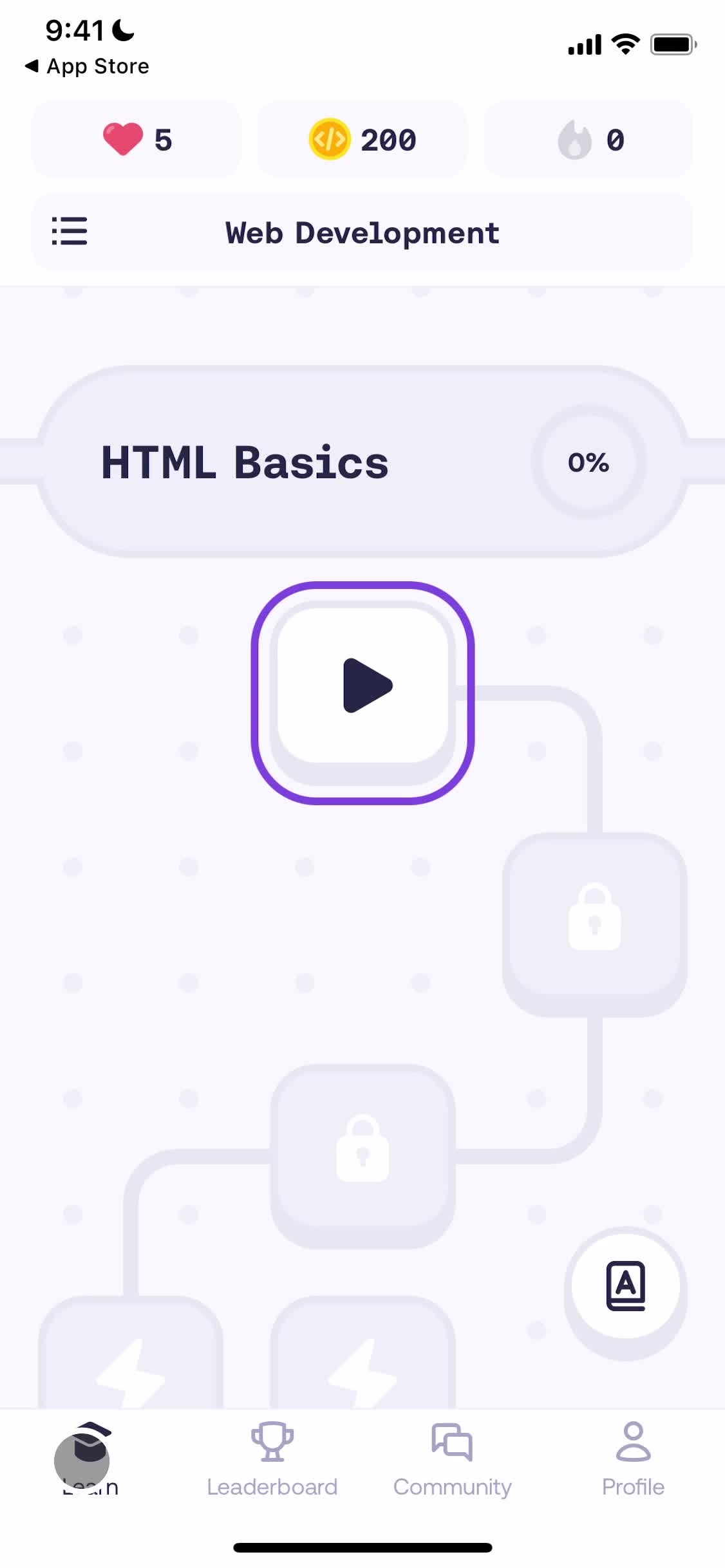 Onboarding screenshot