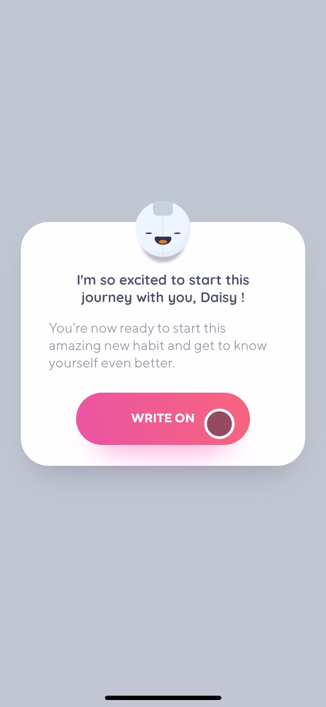 Onboarding screenshot