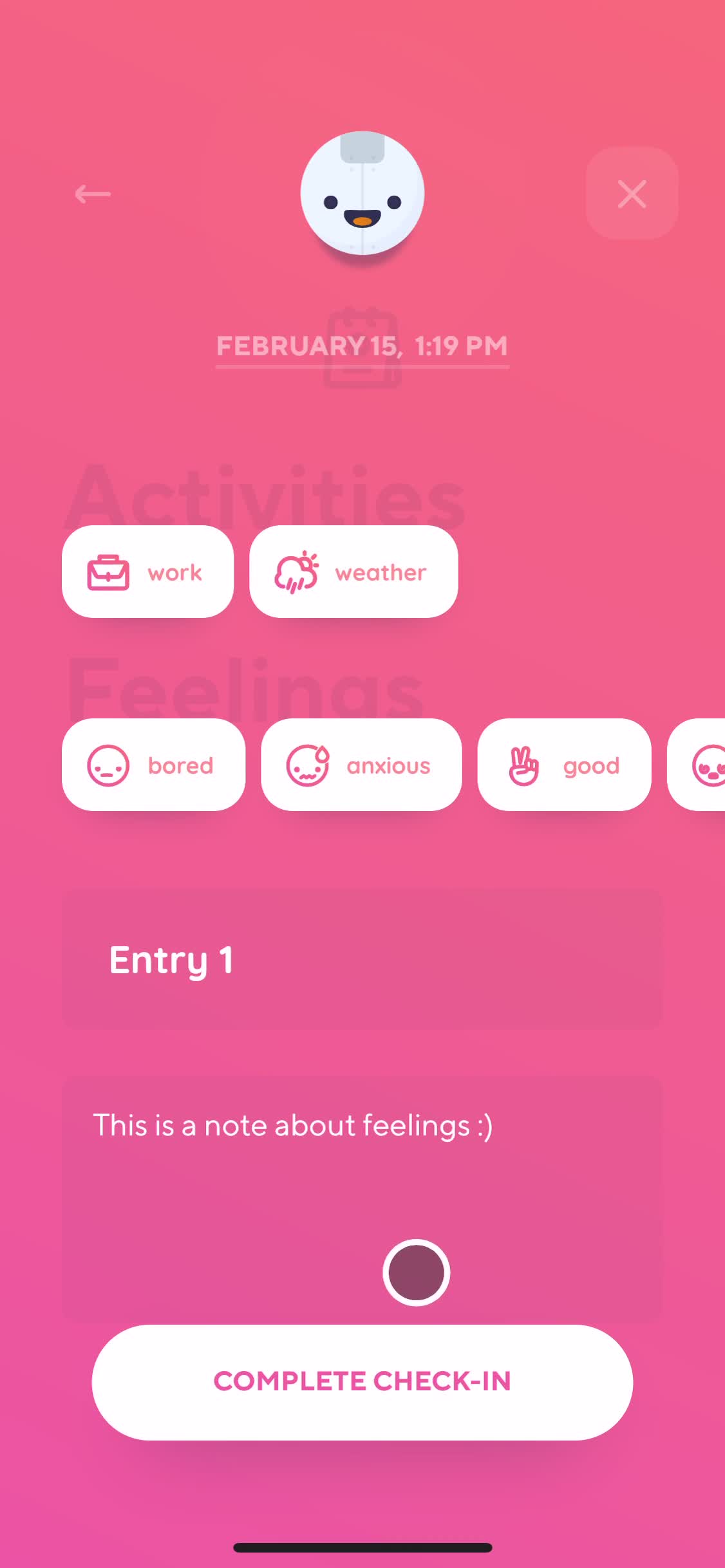 Onboarding screenshot