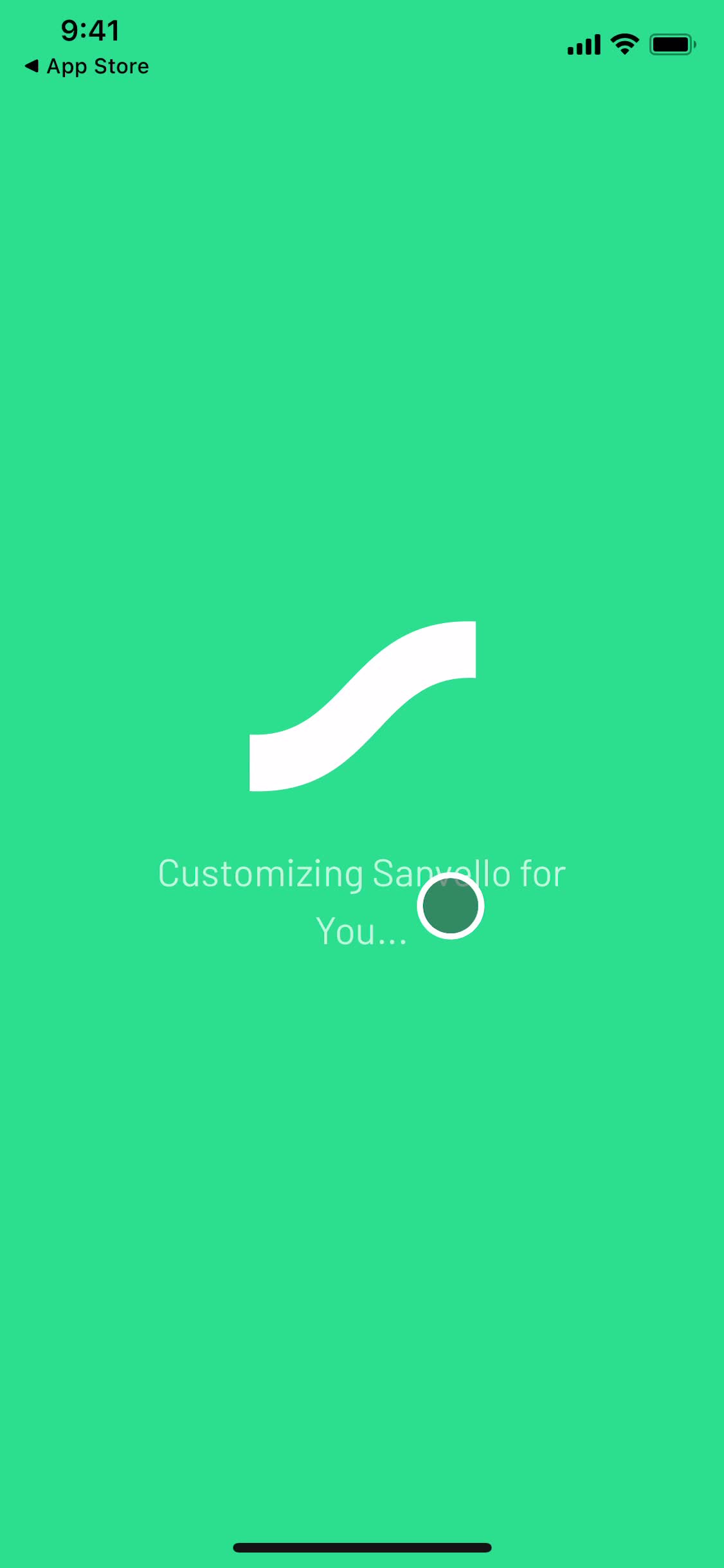 Onboarding screenshot