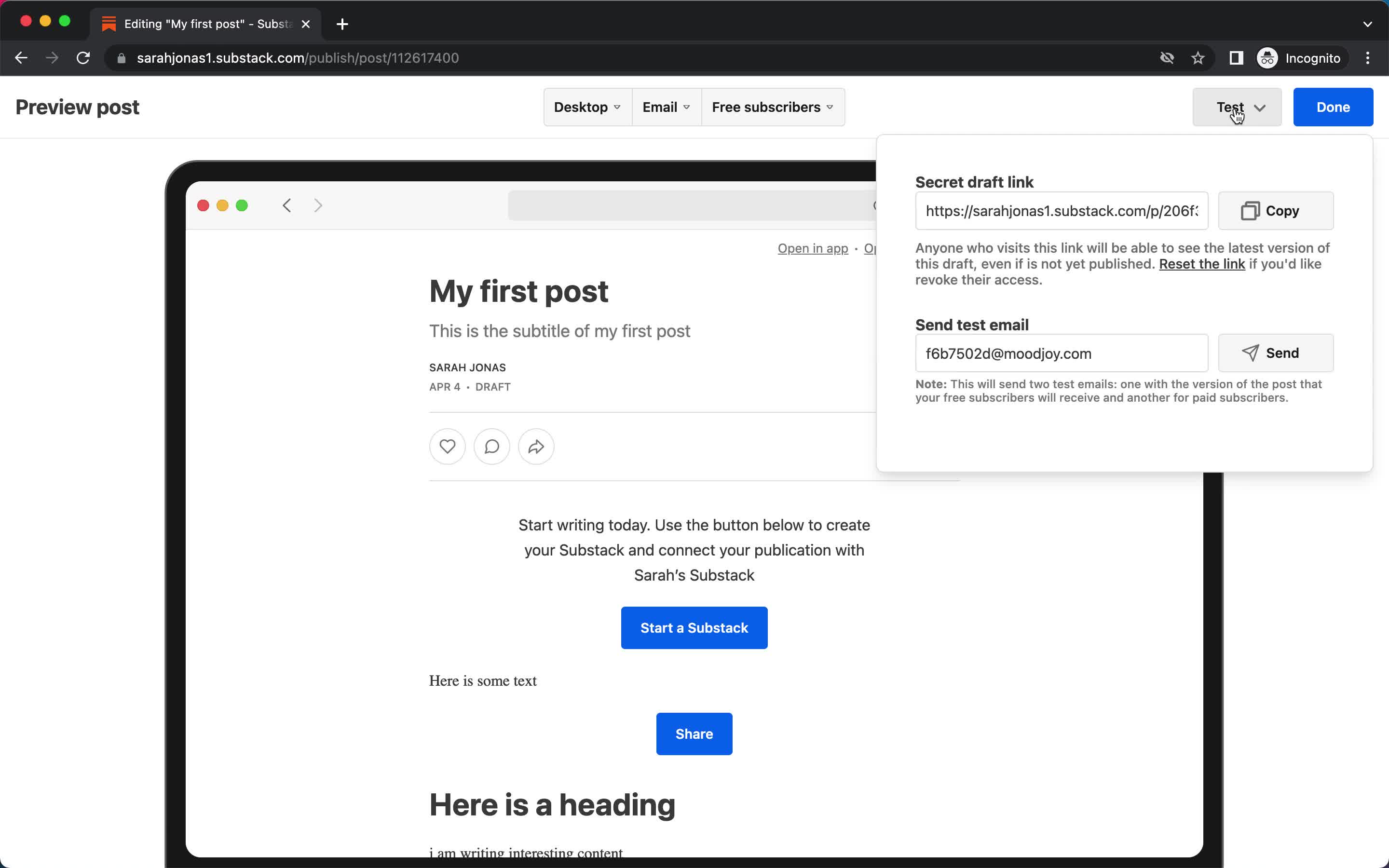 Onboarding screenshot