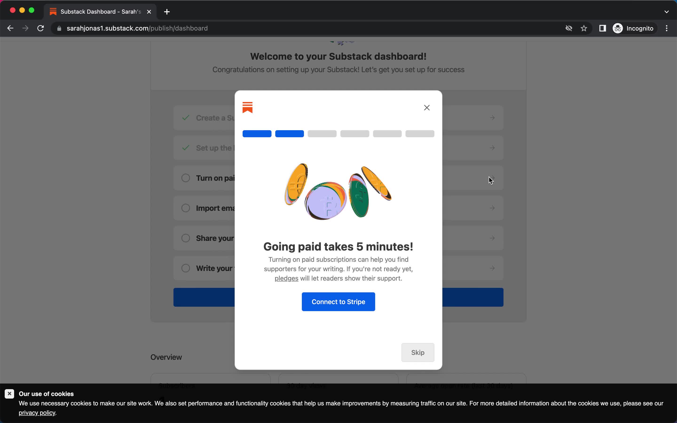 Onboarding screenshot