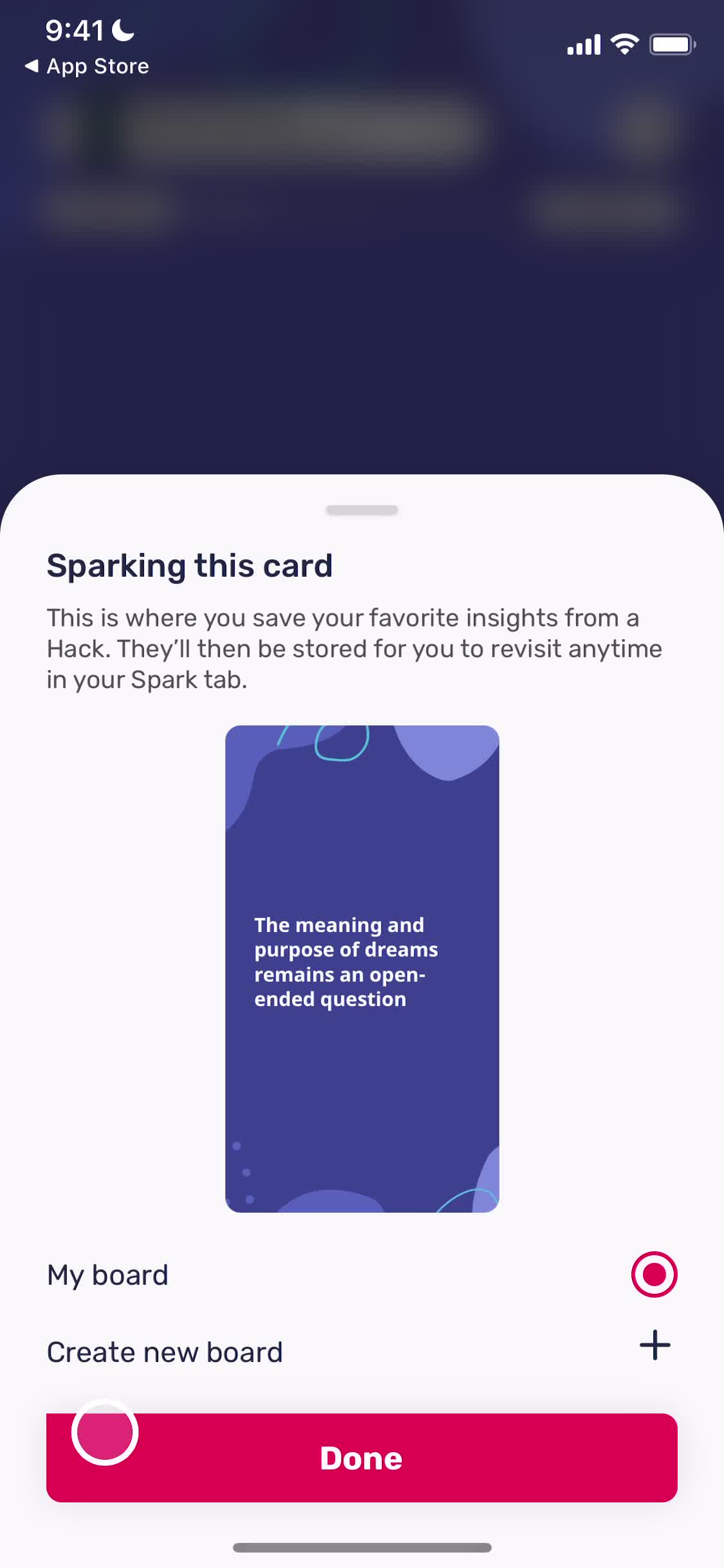 Onboarding screenshot