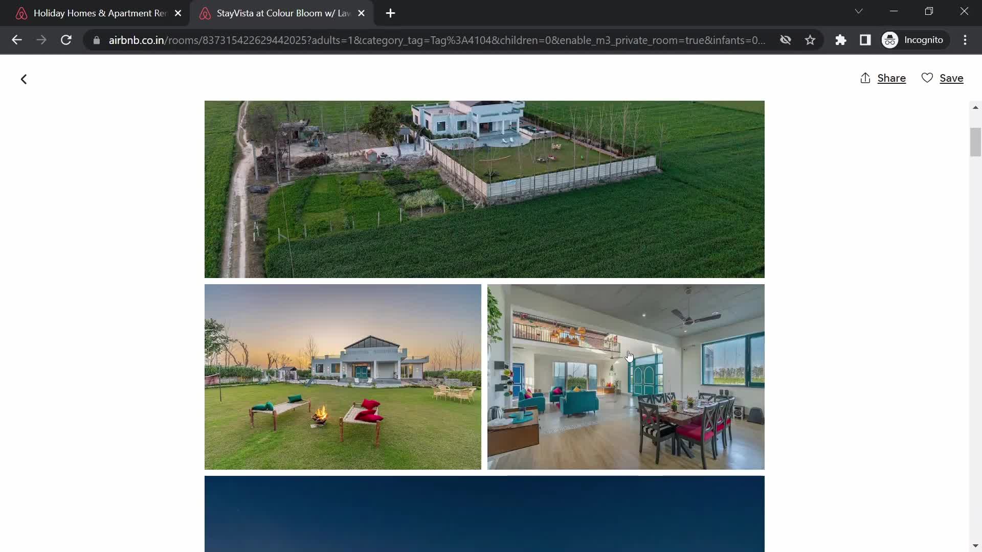 Airbnb image gallery screenshot