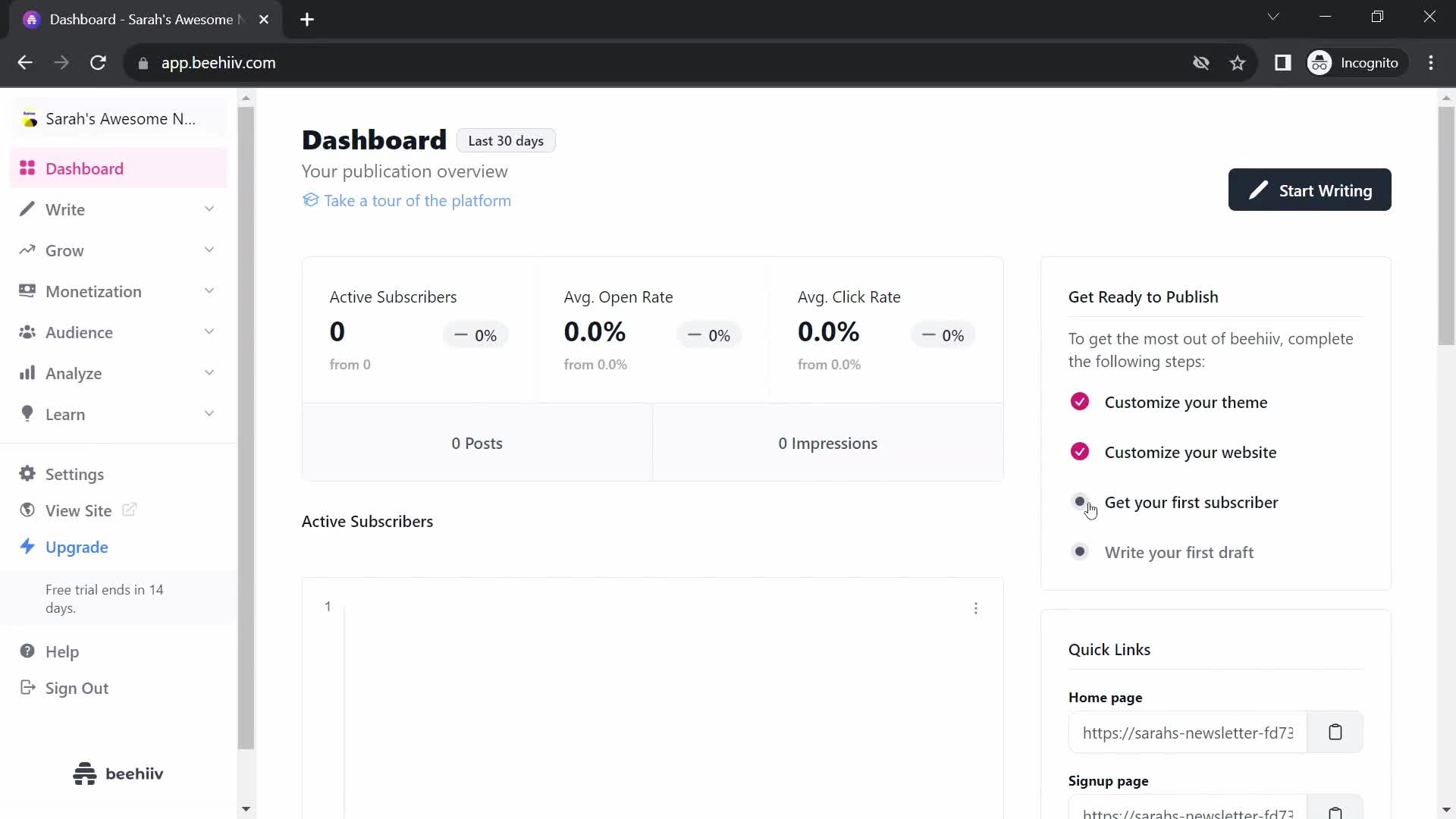 Onboarding screenshot