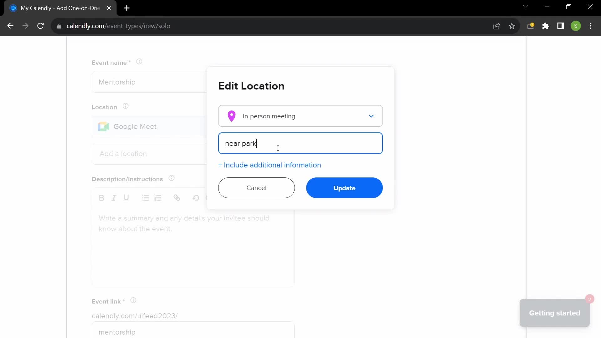 Onboarding screenshot