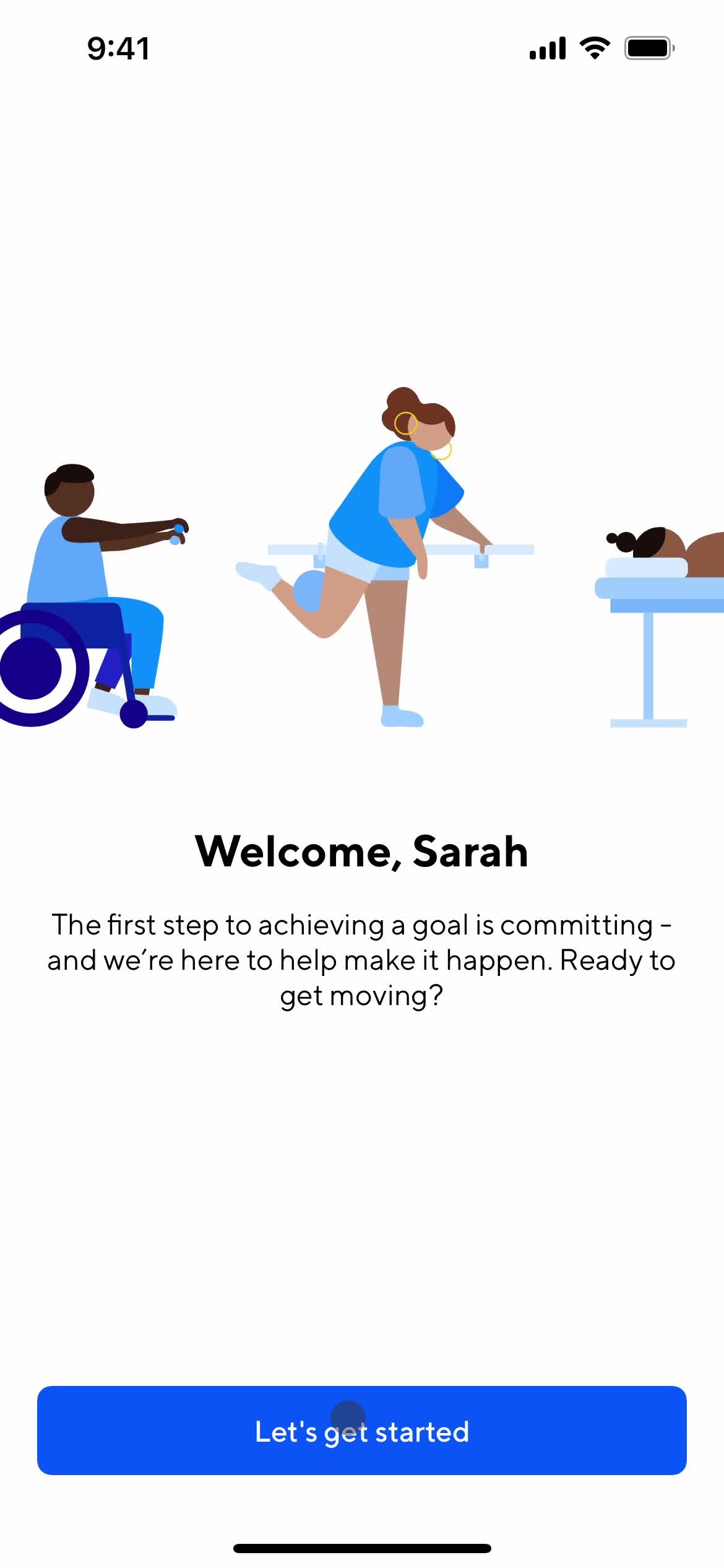 Onboarding screenshot