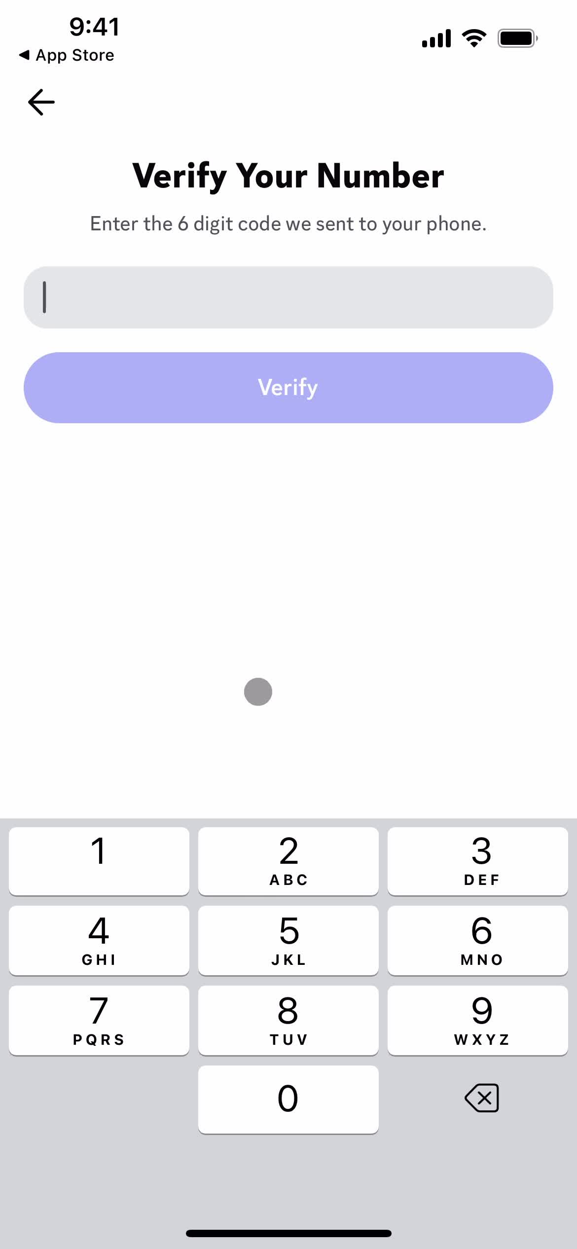 Onboarding screenshot