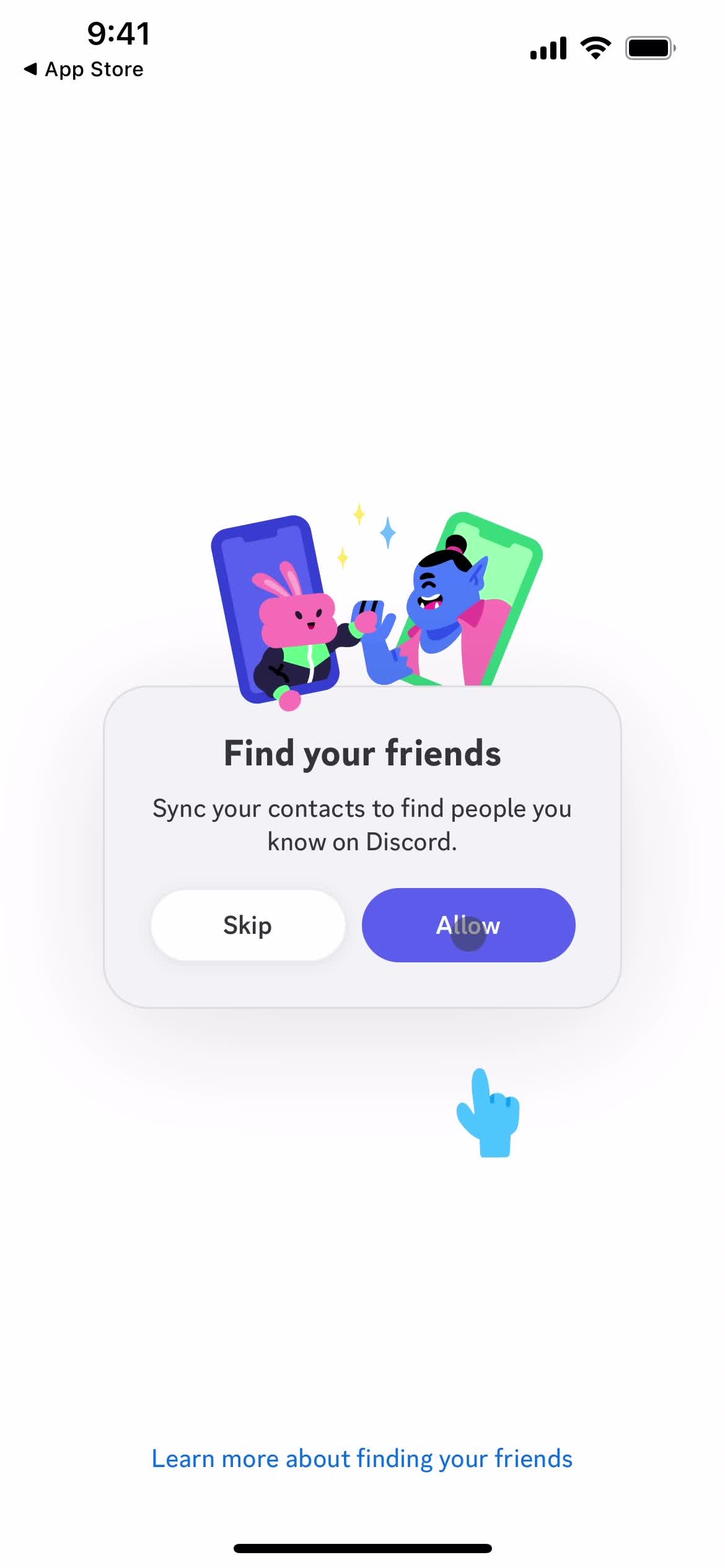 Onboarding screenshot