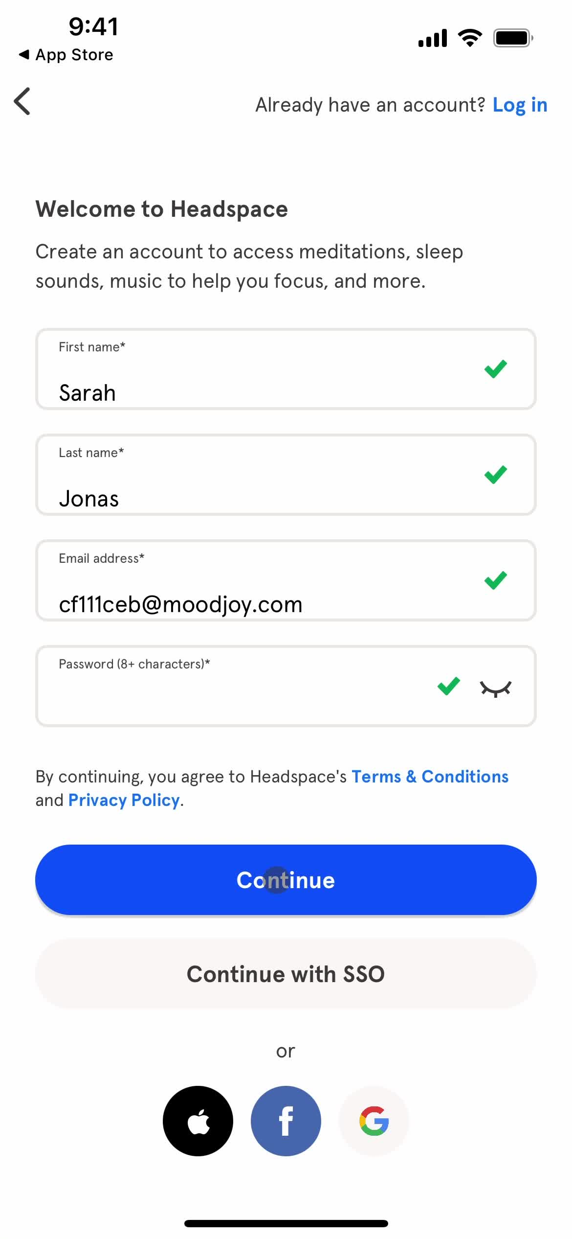 Onboarding screenshot