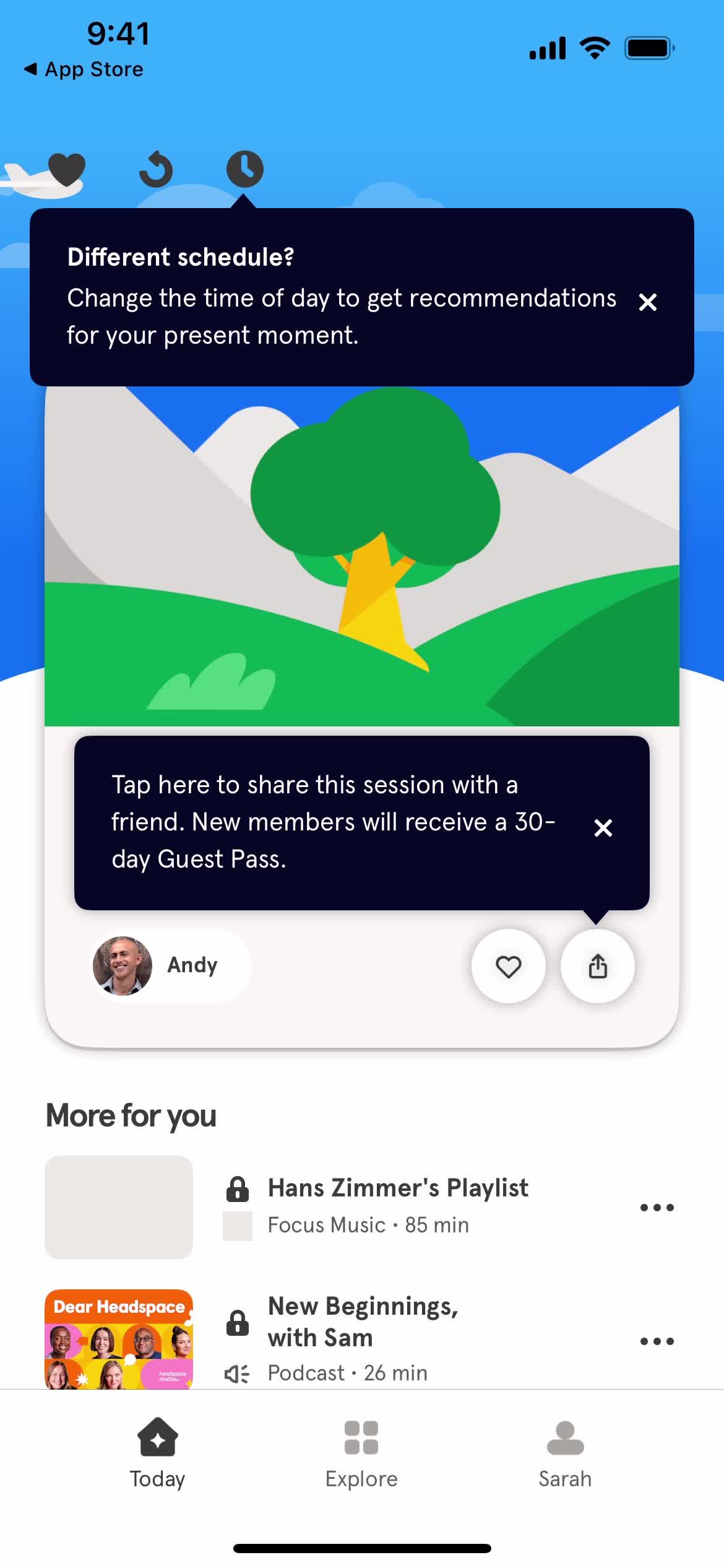 Onboarding screenshot