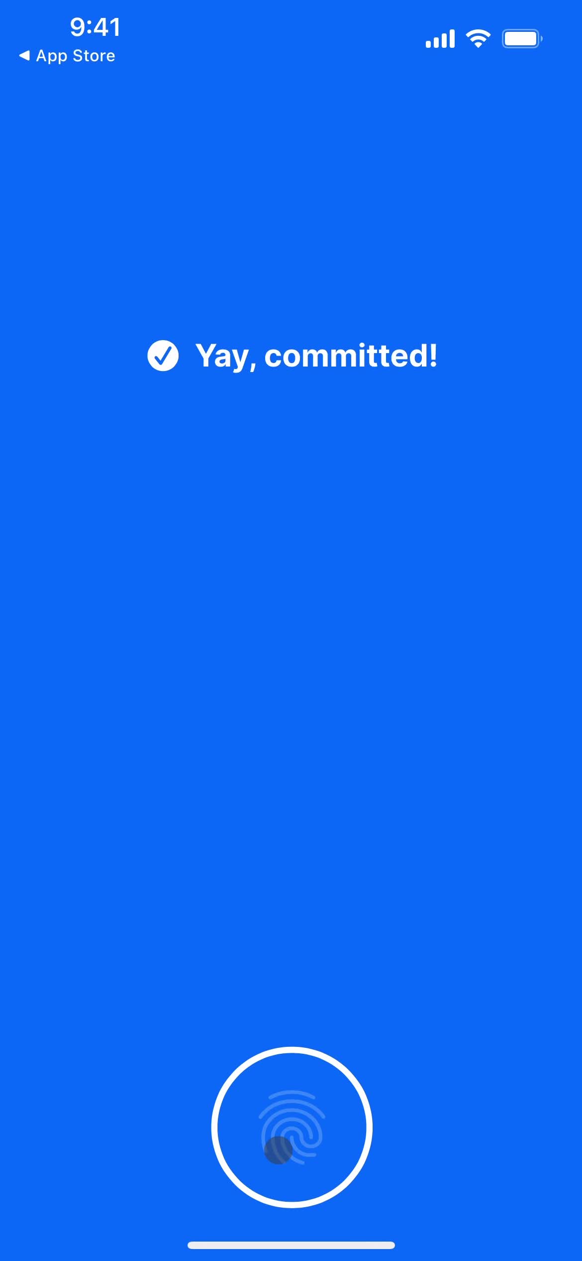 Onboarding screenshot