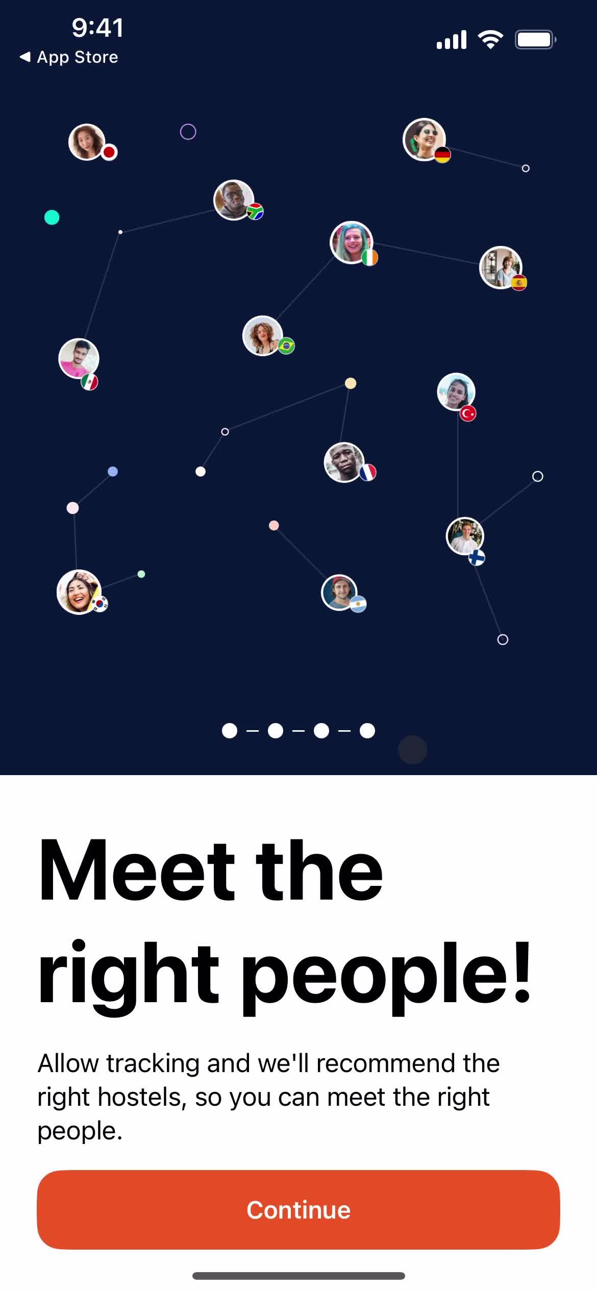 Onboarding screenshot