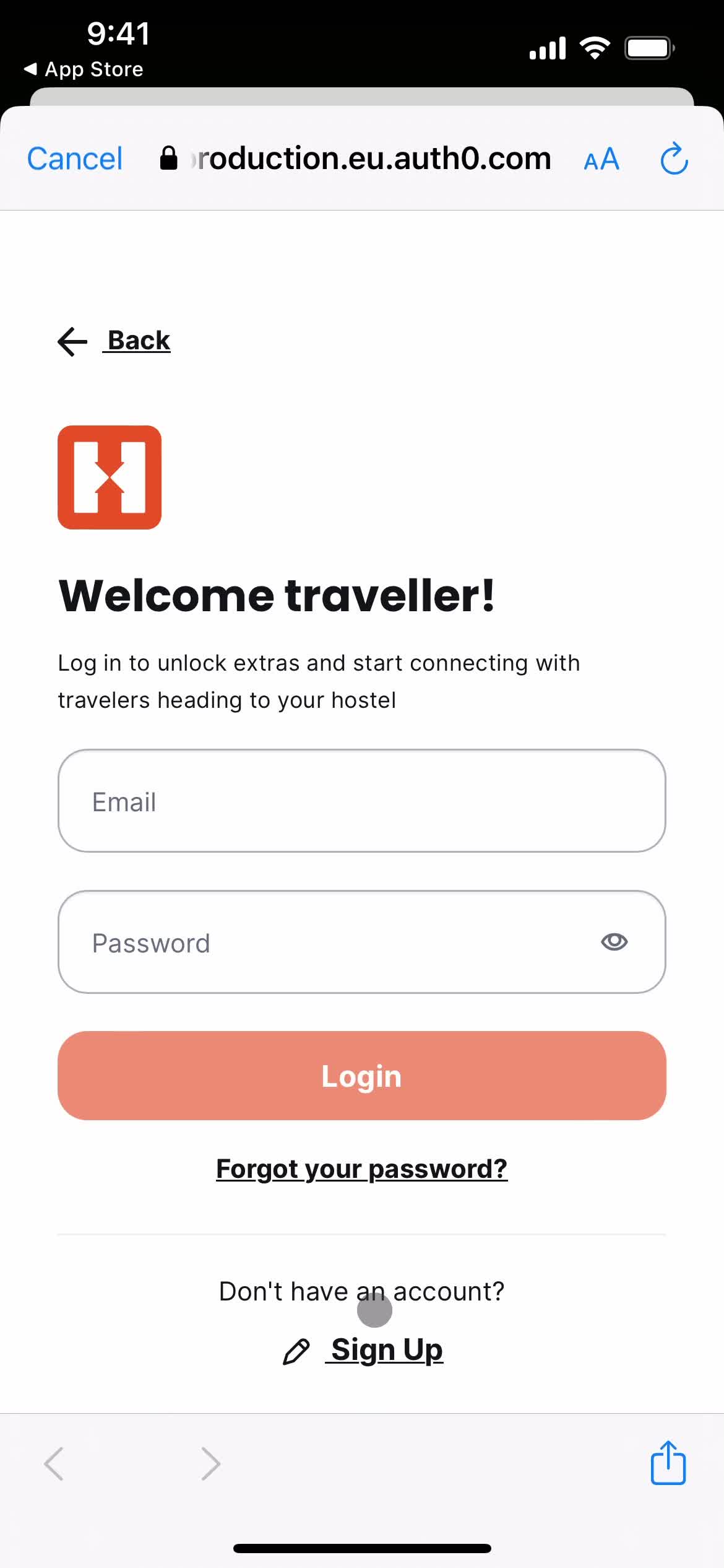 Onboarding screenshot