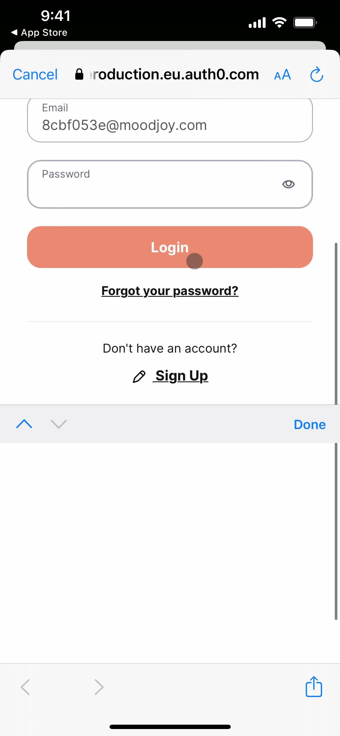 Onboarding screenshot