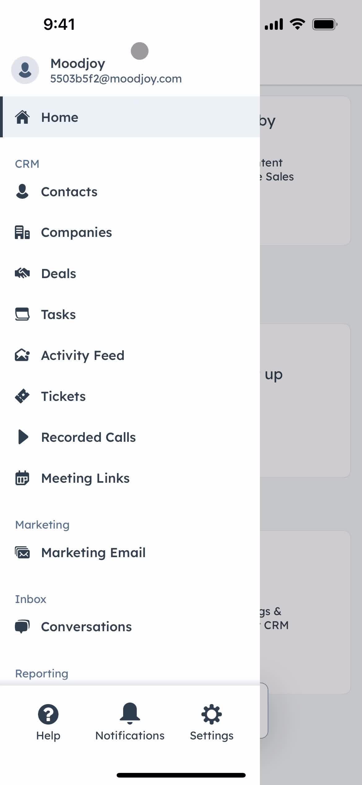 Onboarding screenshot