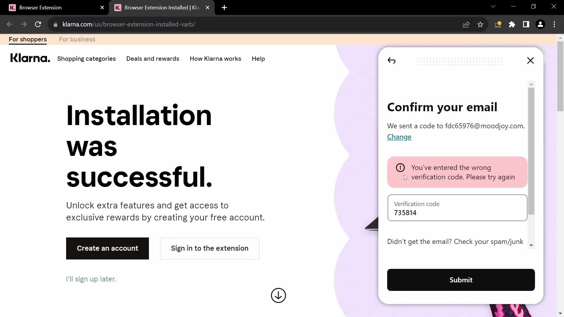 Onboarding screenshot