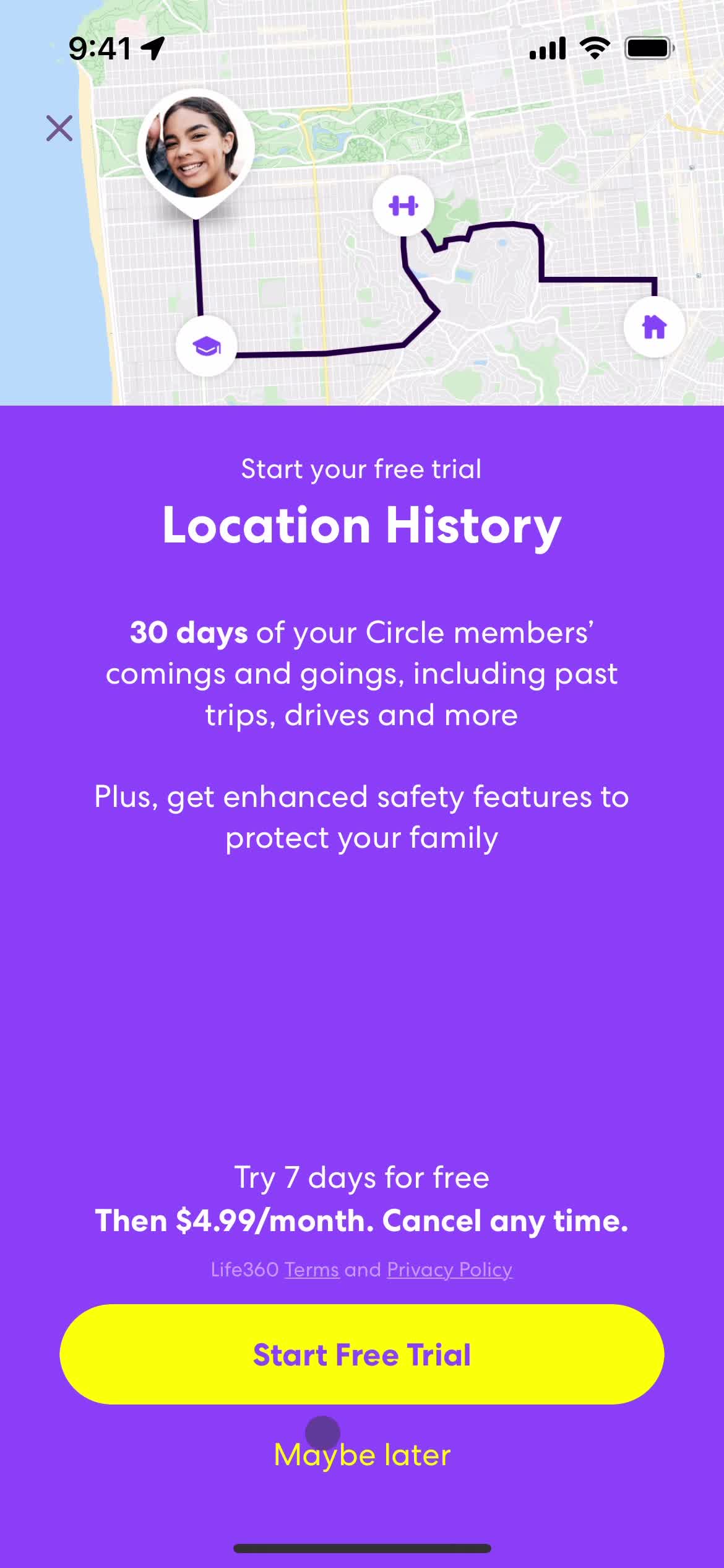 Onboarding screenshot