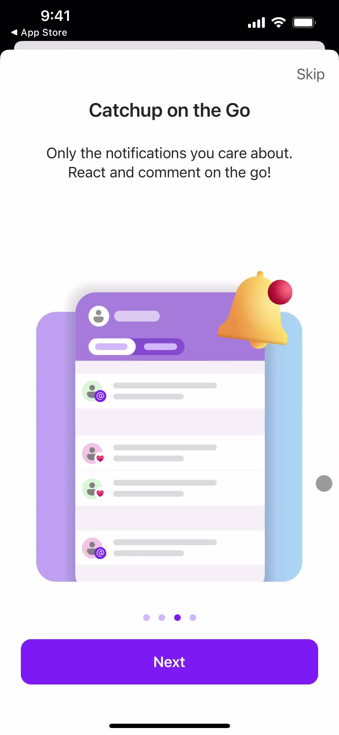 Onboarding screenshot