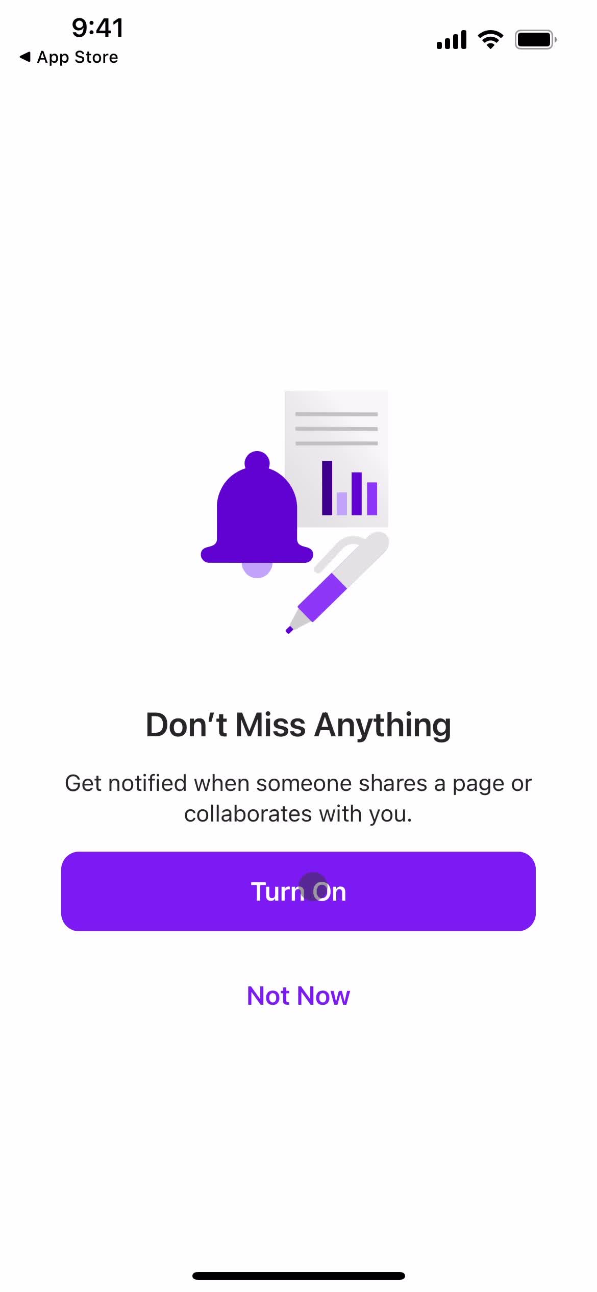 Onboarding screenshot