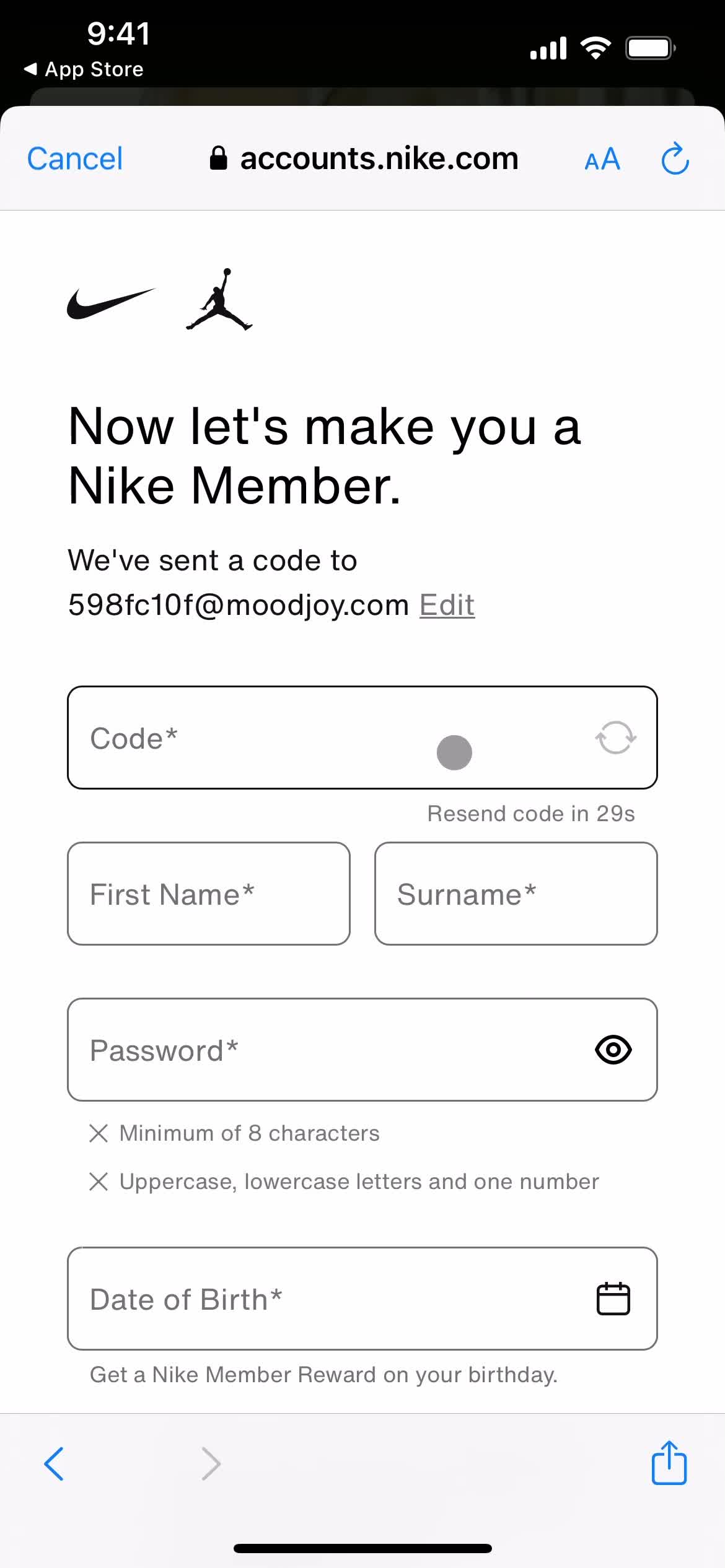 Onboarding screenshot