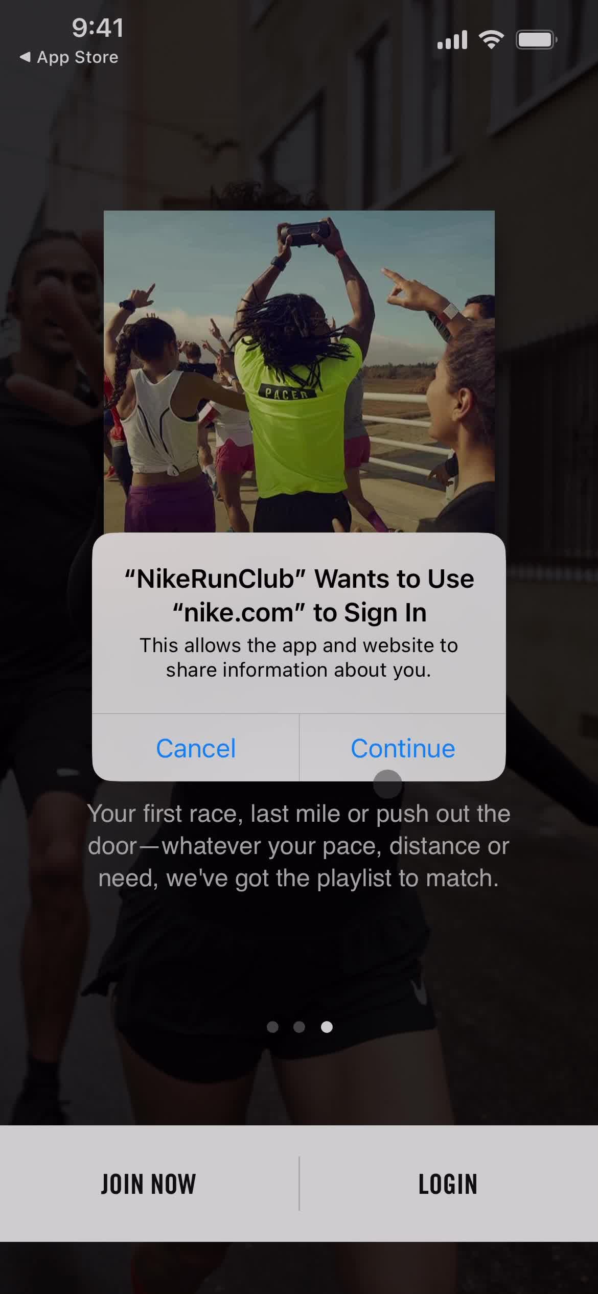 Onboarding on Nike Run Club video thumbnail