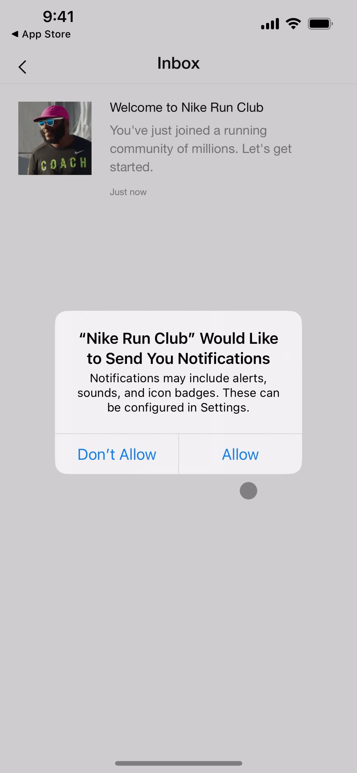 Onboarding on Nike Run Club video thumbnail