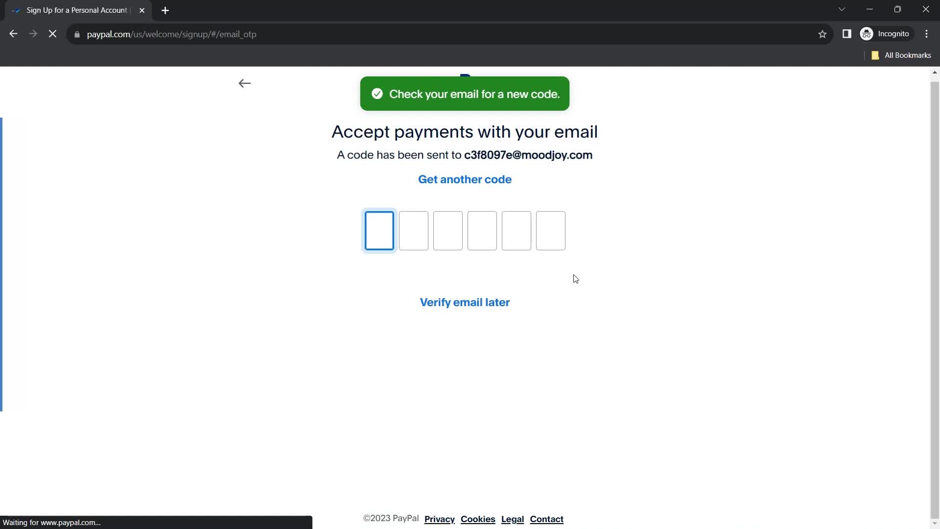 Onboarding screenshot