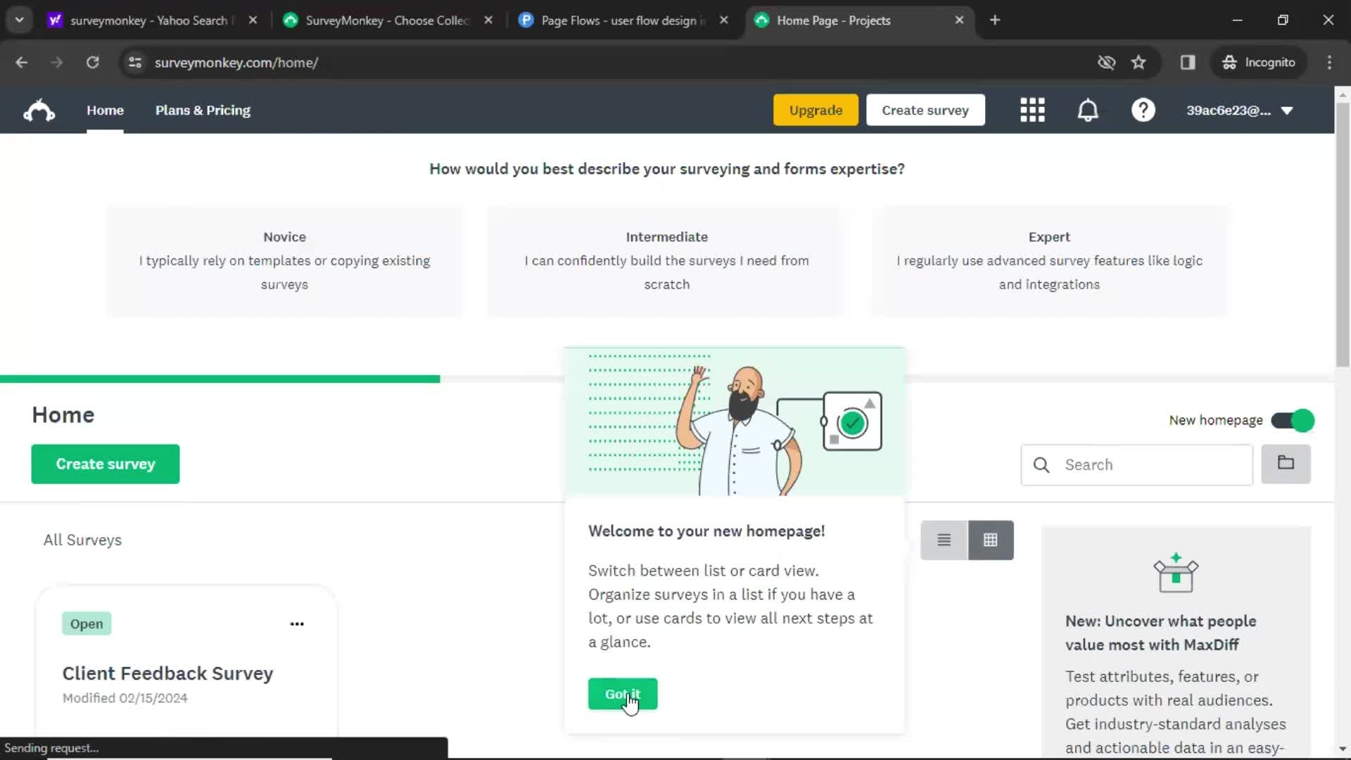 Onboarding on SurveyMonkey video thumbnail