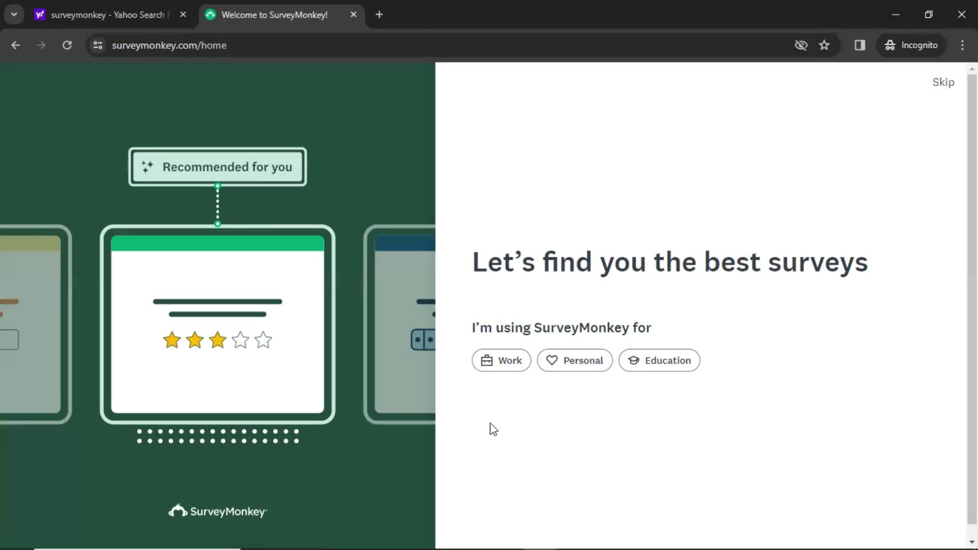 Onboarding on SurveyMonkey video thumbnail