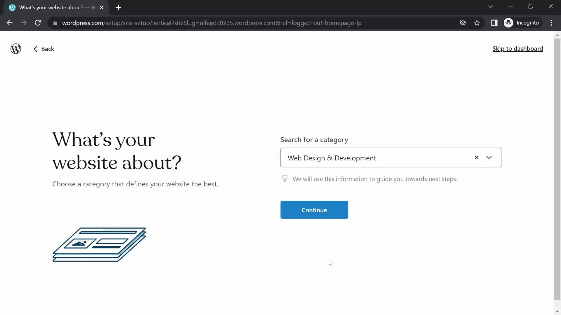 Onboarding screenshot