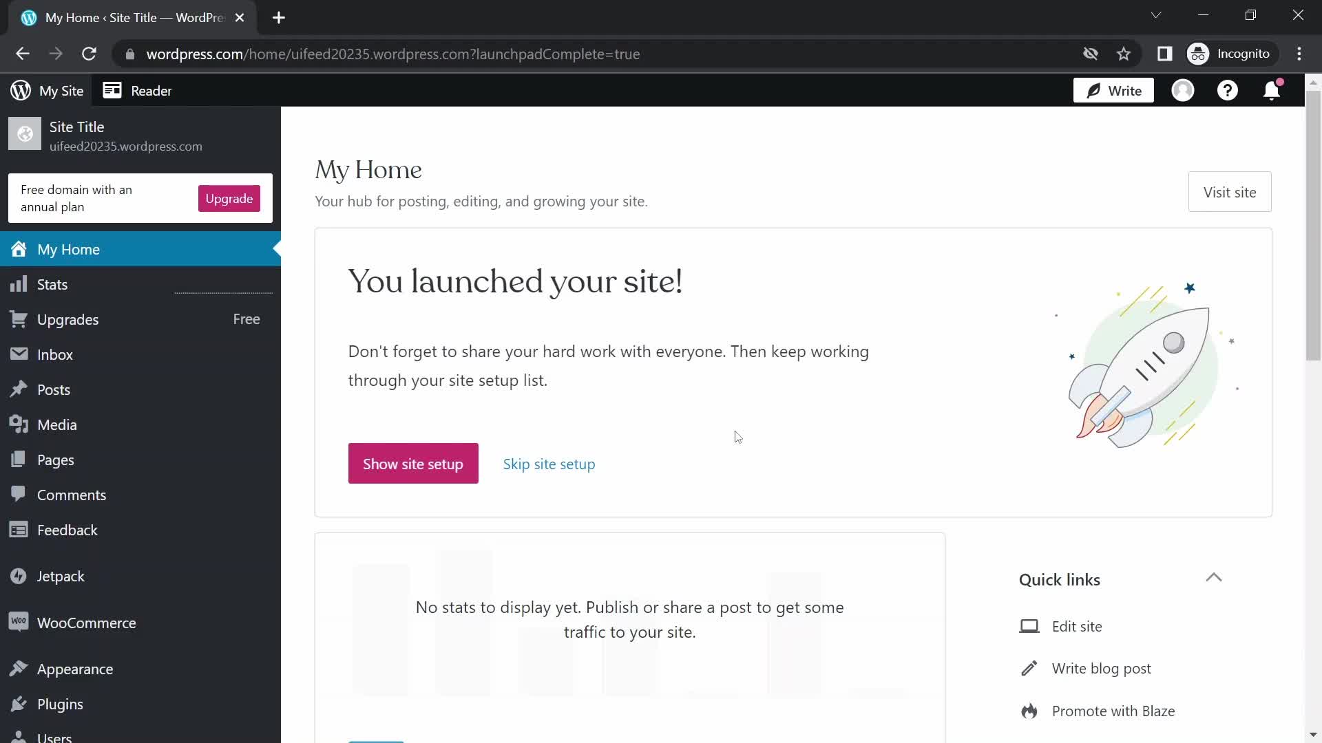 Onboarding screenshot