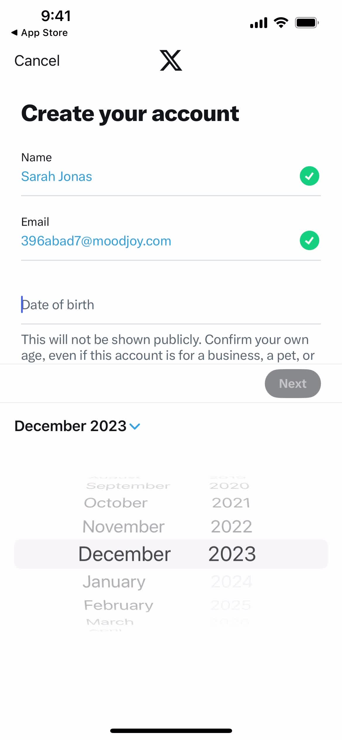 Onboarding screenshot