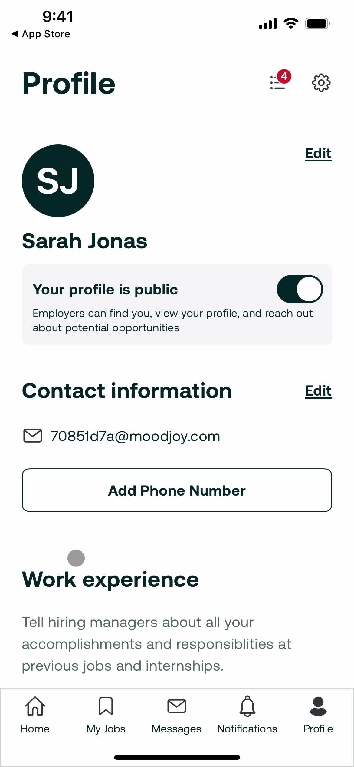 Onboarding screenshot