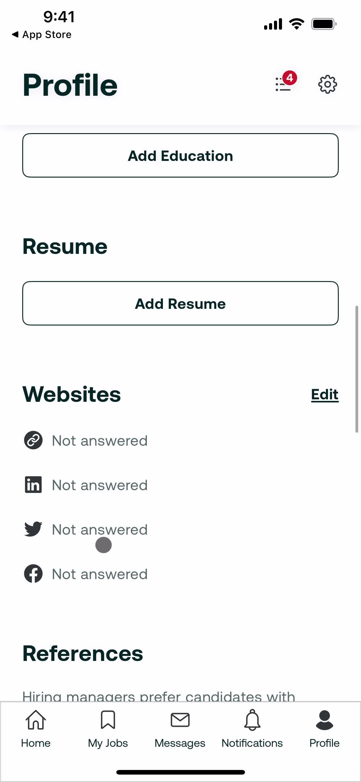 Onboarding screenshot